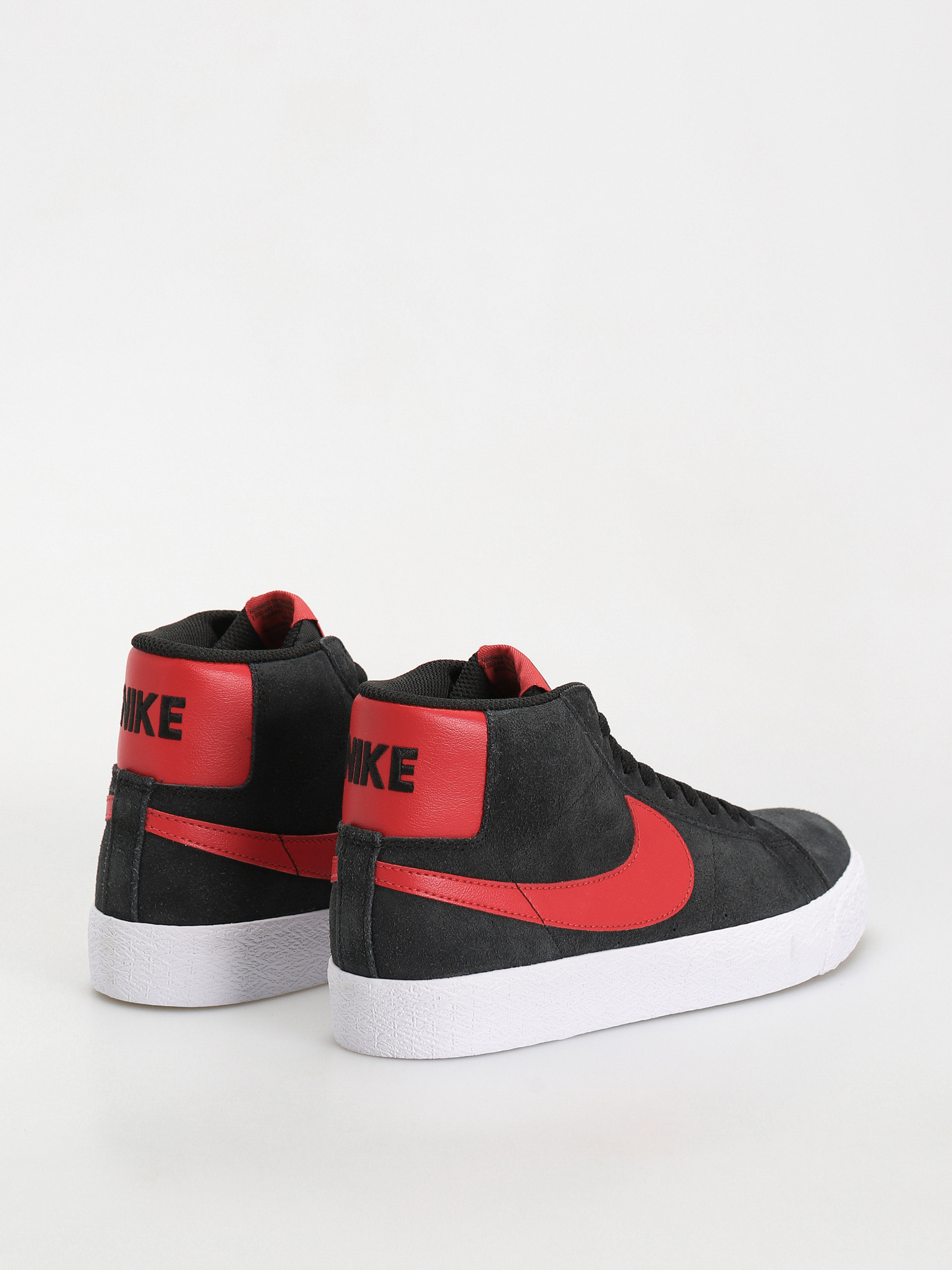 Nike SB Zoom Blazer Mid Shoes (black/university red black white)