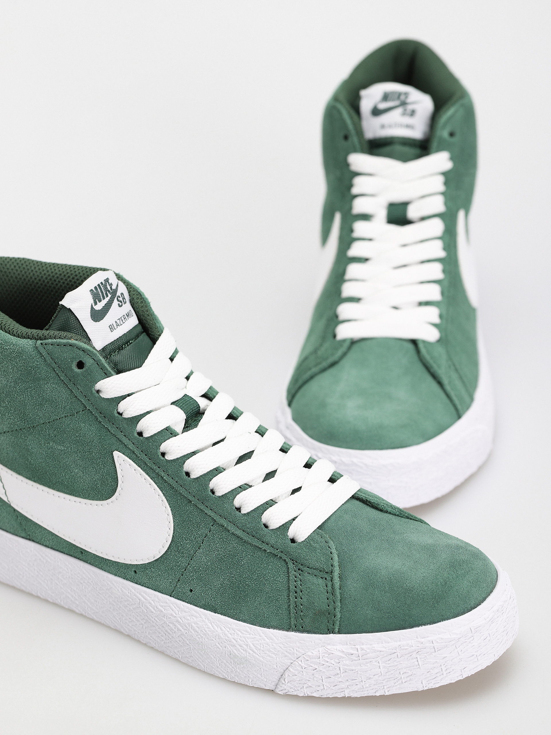 Nike SB Zoom Blazer Mid Schuhe (fir/white fir white)