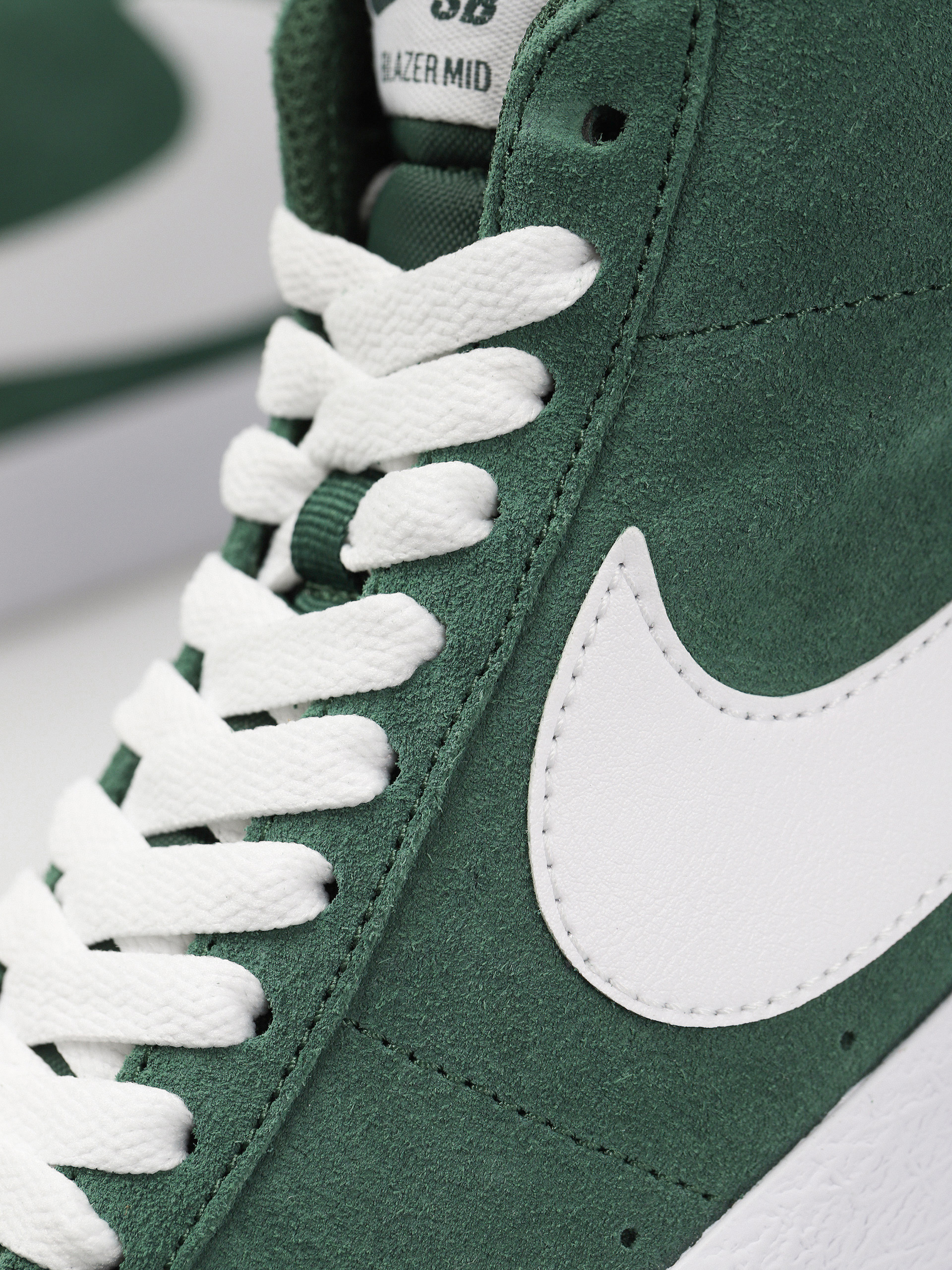 Nike SB Zoom Blazer Mid Schuhe (fir/white fir white)