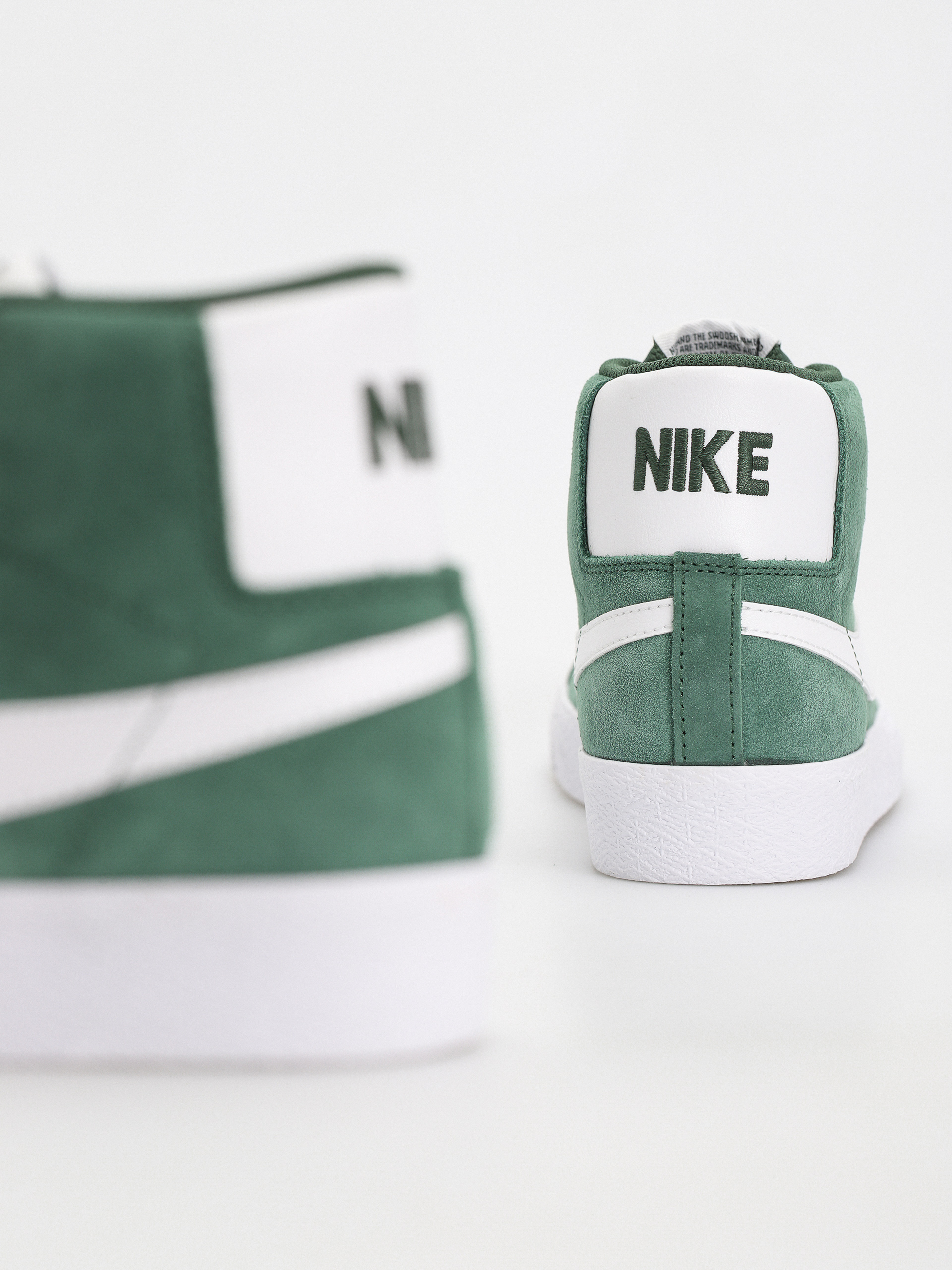 Nike SB Zoom Blazer Mid Schuhe (fir/white fir white)