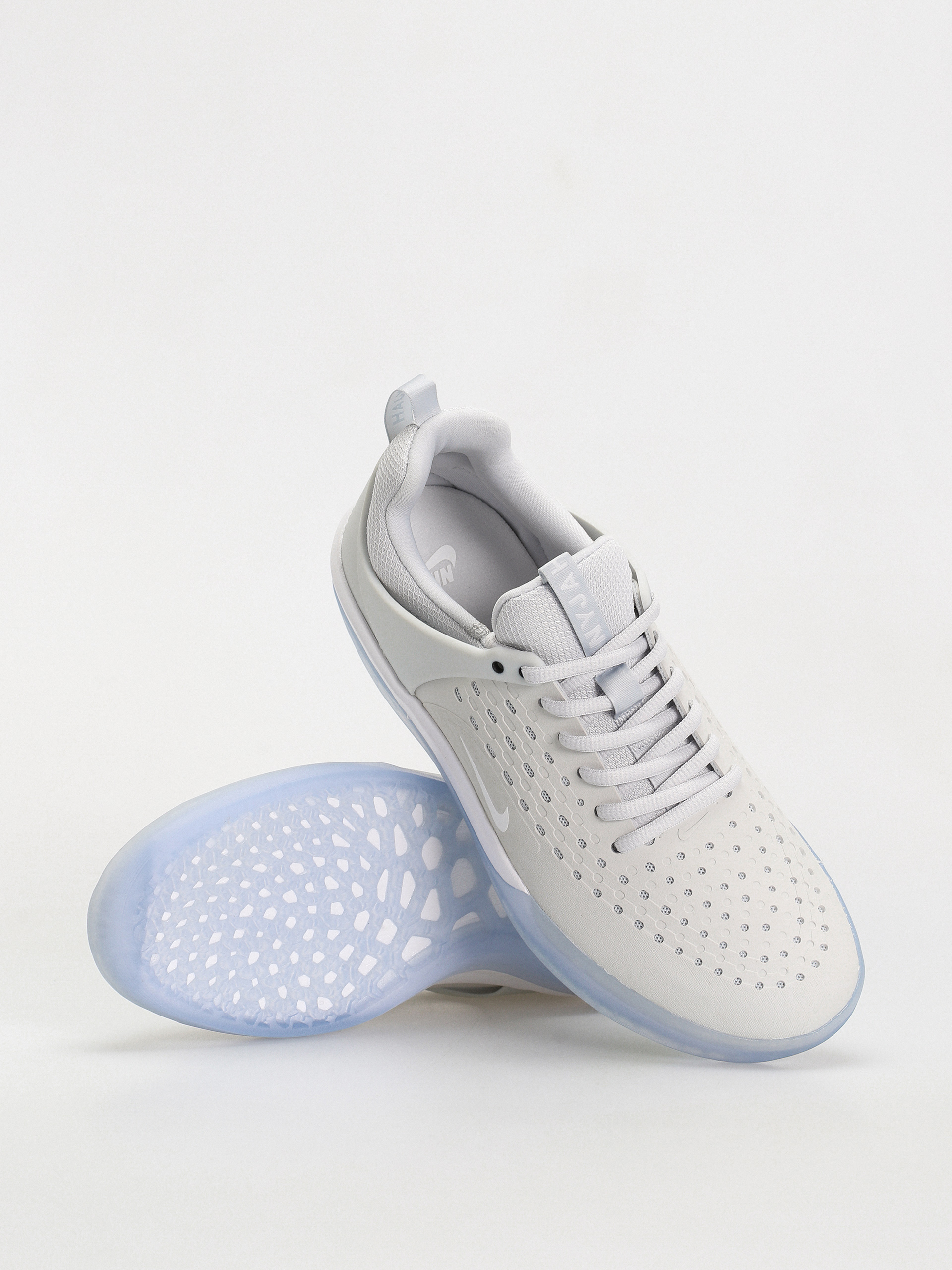 Nike SB Zoom Nyjah 3 Schuhe (pure platinum/white pure platinum volt)