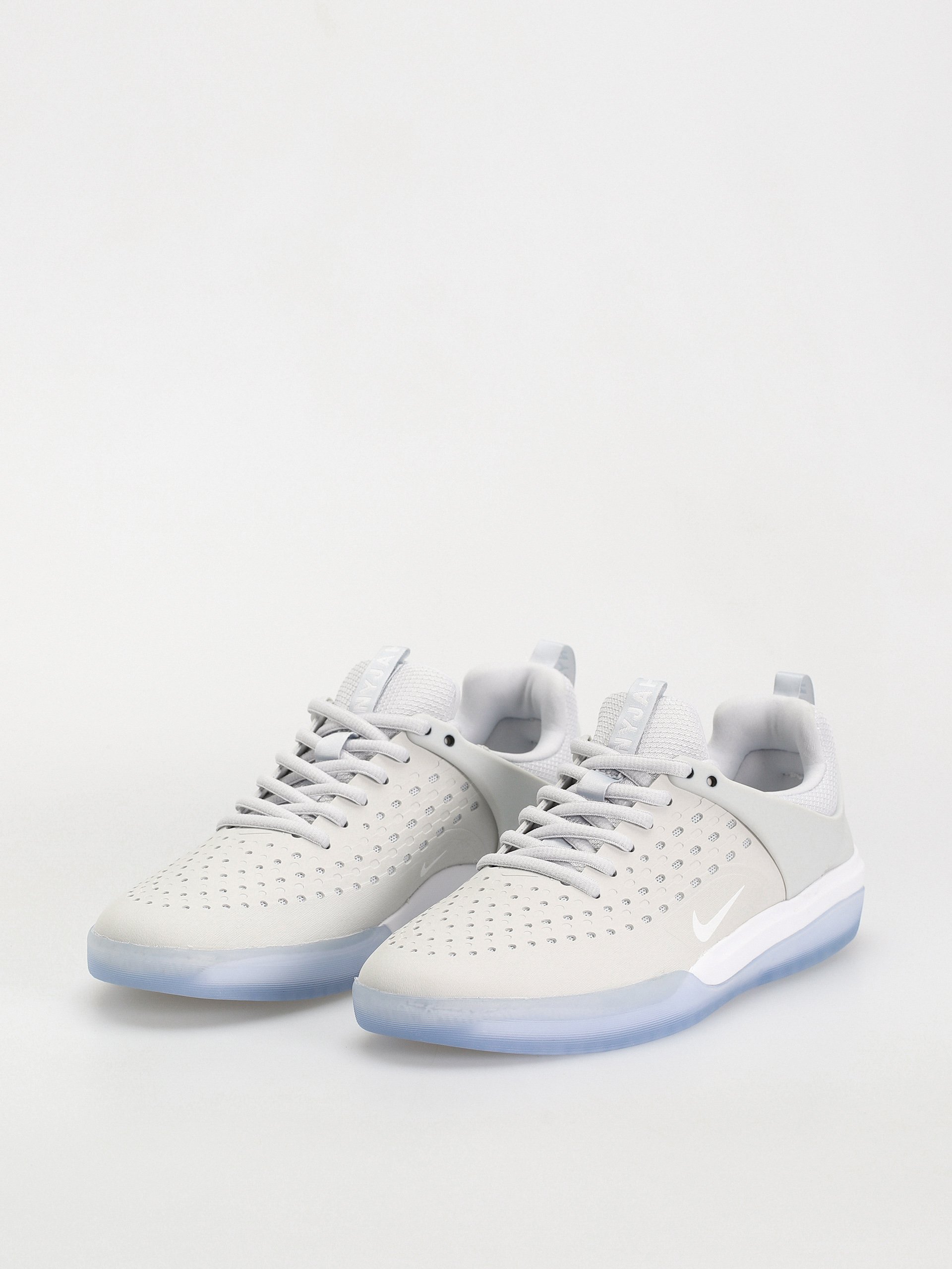 Nike SB Zoom Nyjah 3 Schuhe (pure platinum/white pure platinum volt)