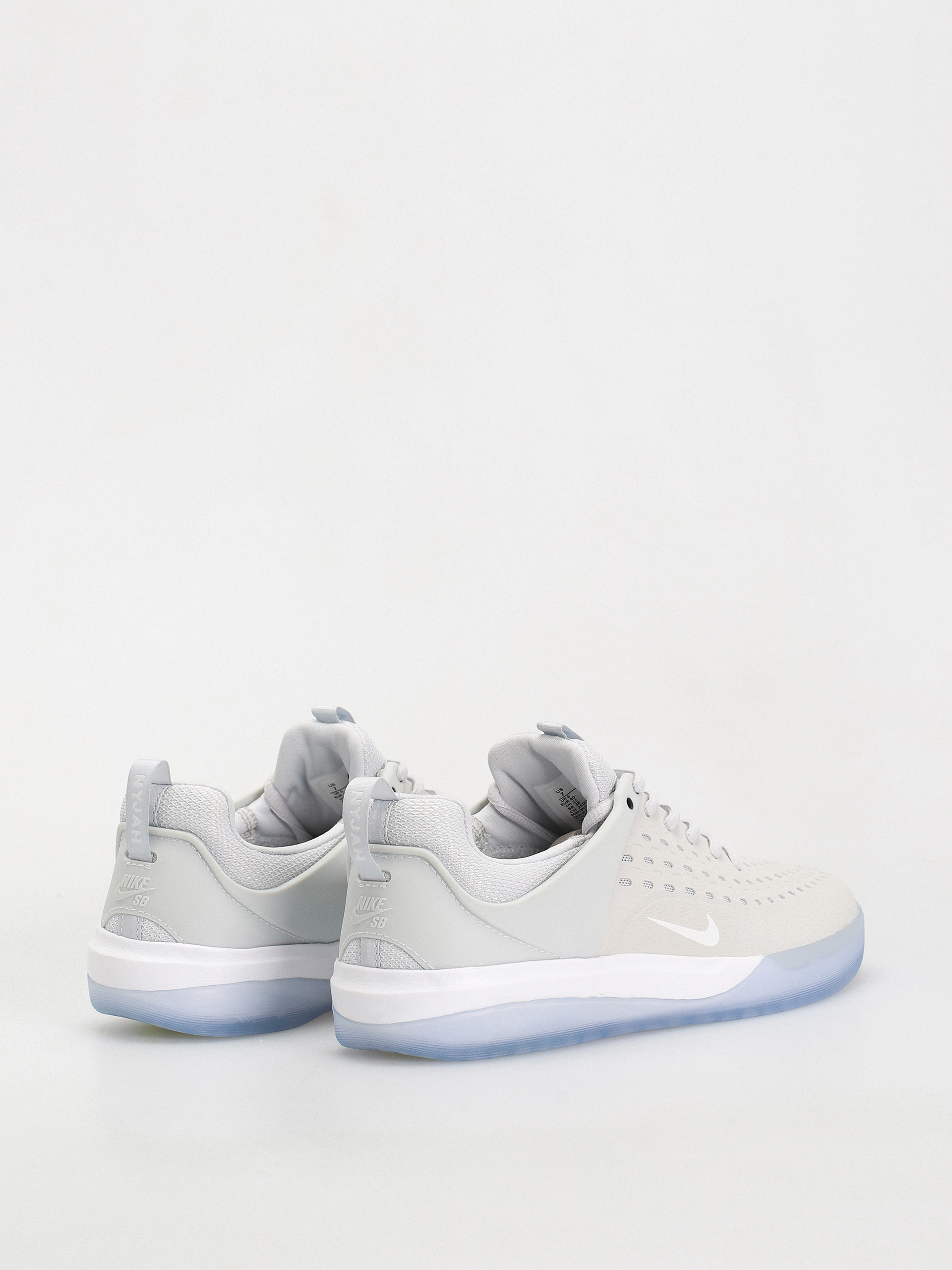 Nike SB Zoom Nyjah 3 Schuhe (pure platinum/white pure platinum volt)
