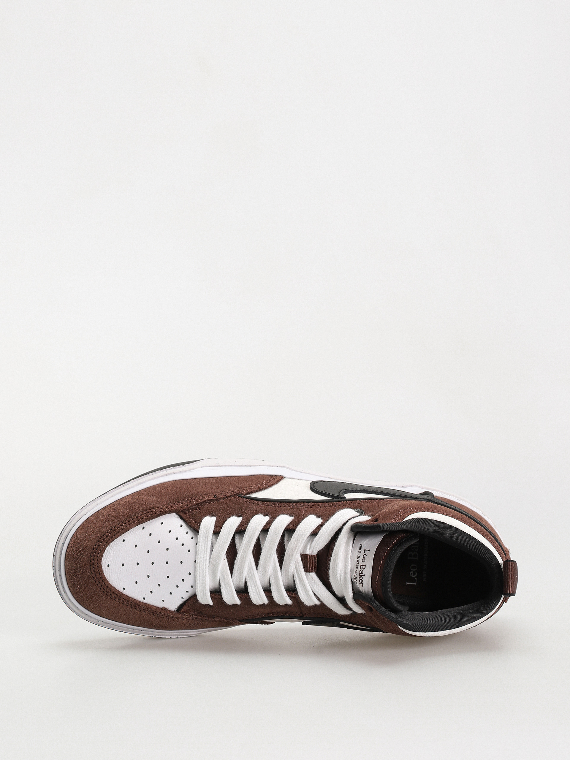 Nike SB React Leo Shoes (lt chocolate/black white black)