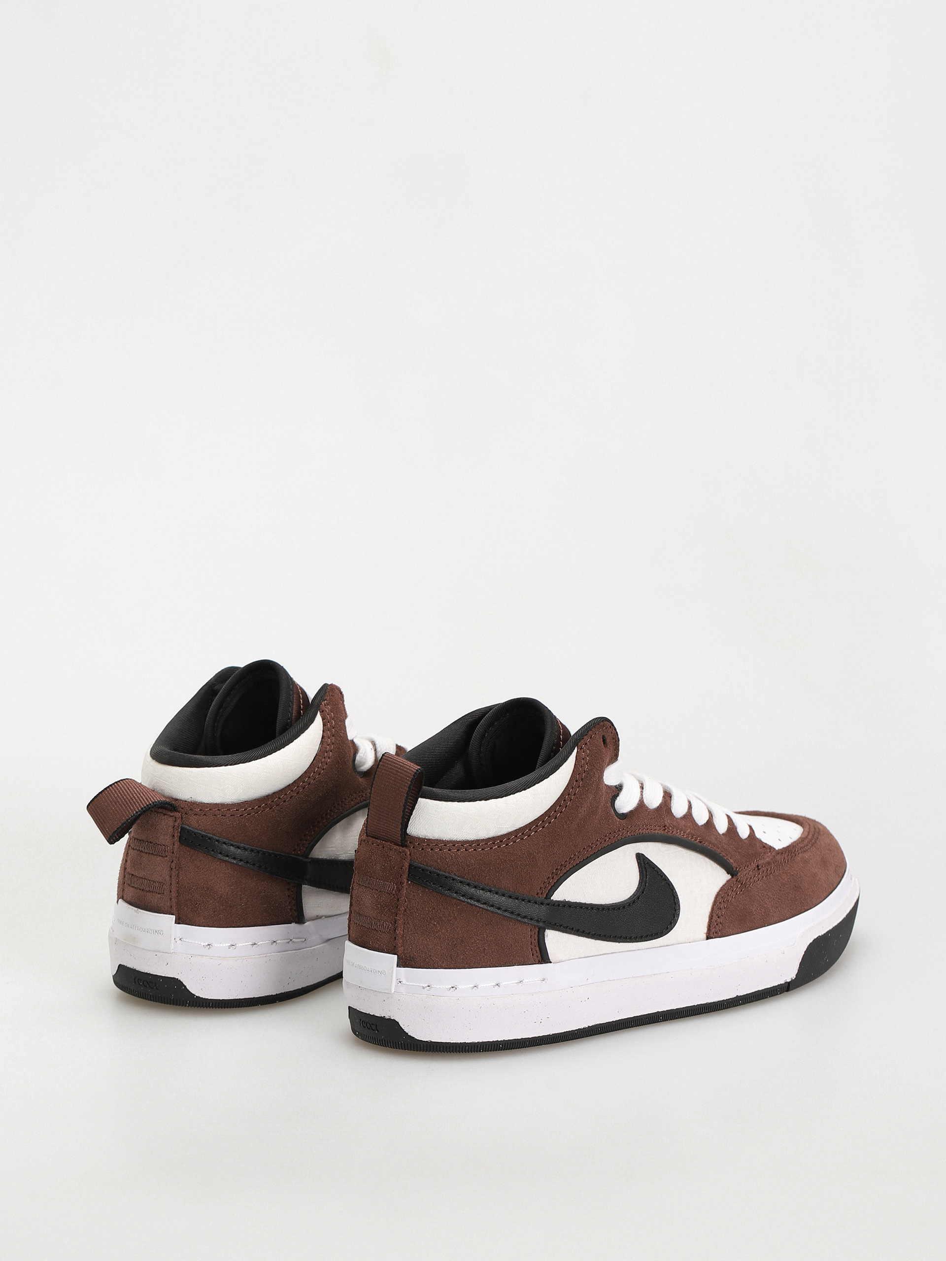Nike SB React Leo Shoes (lt chocolate/black white black)
