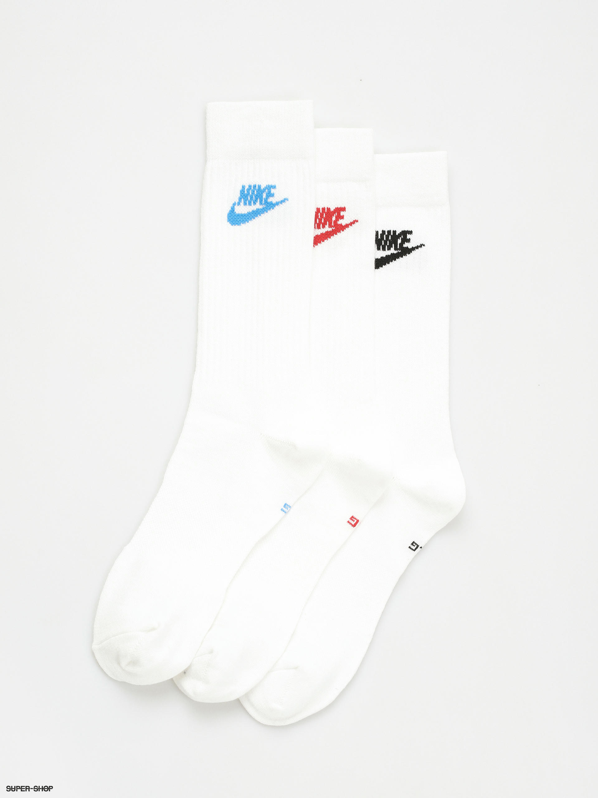 Black and blue nike socks best sale