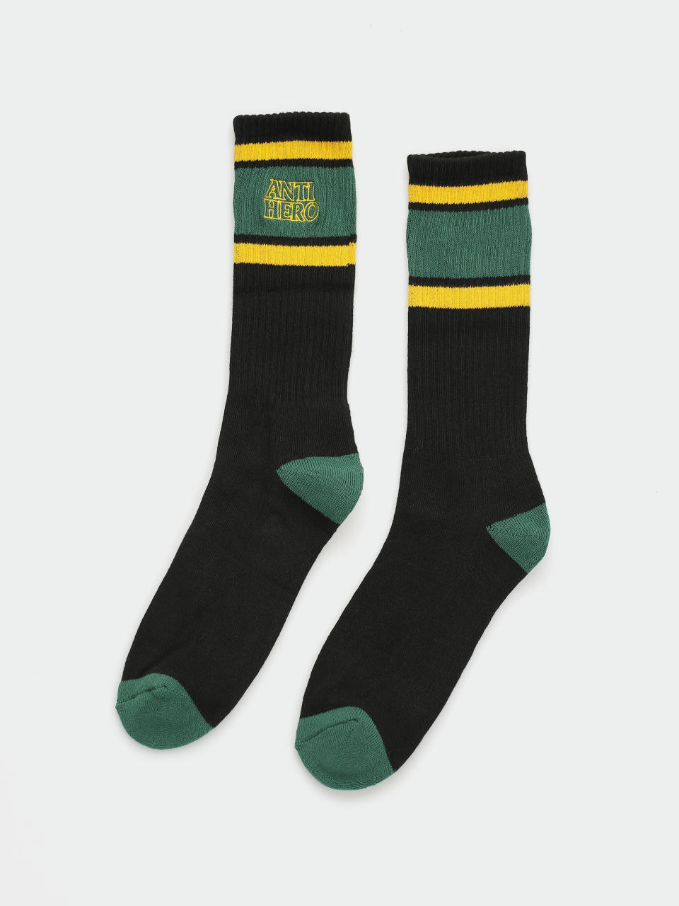 Antihero Blkhero Outlne Socks (black/dark green)
