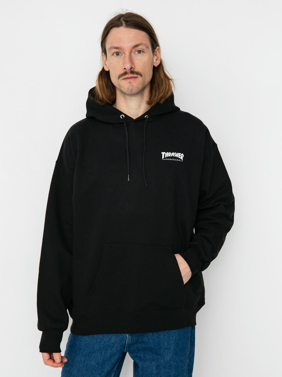 Thrasher Little HD Hoodie (black)