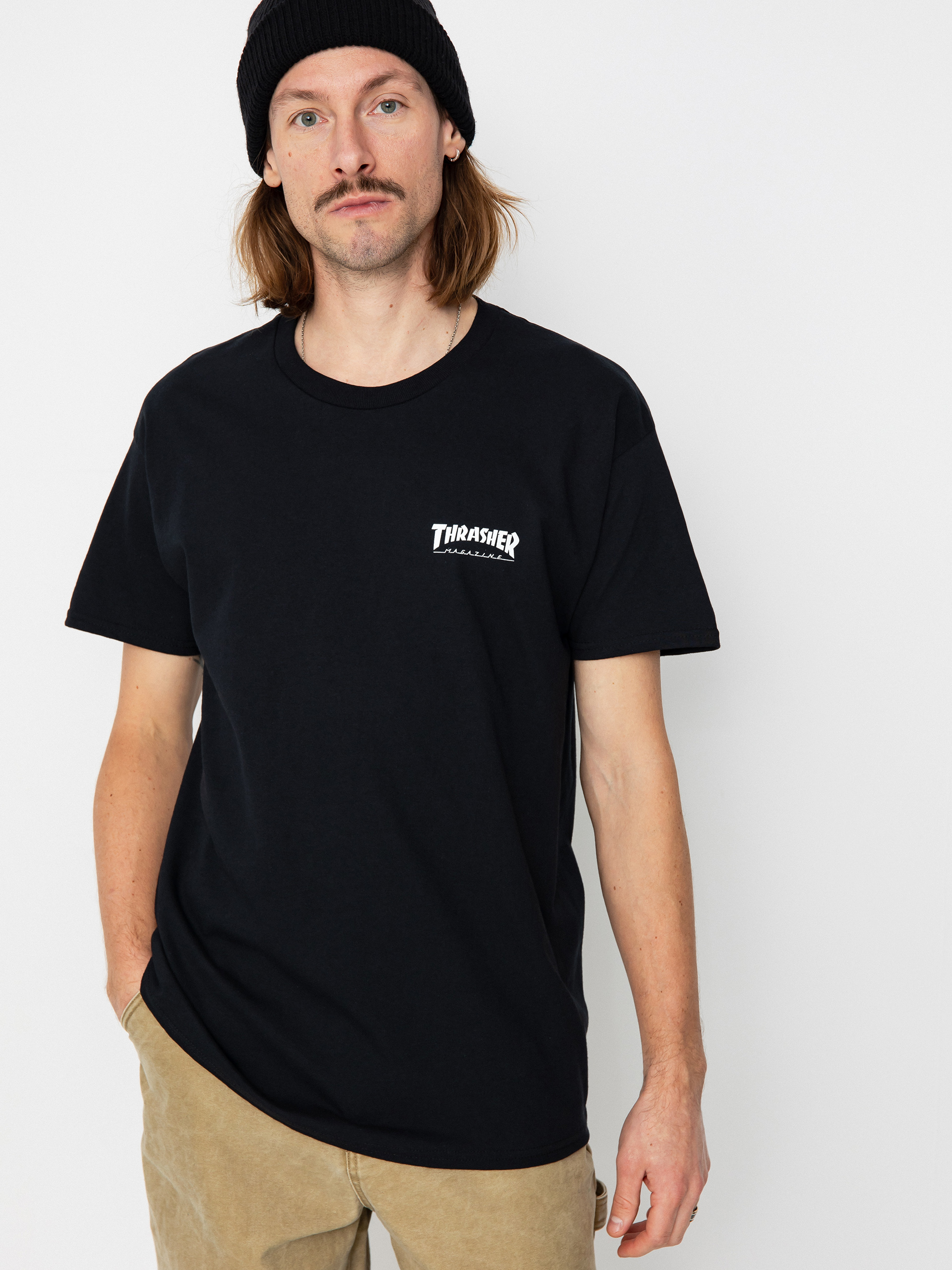 Thrasher Little T-shirt (black)