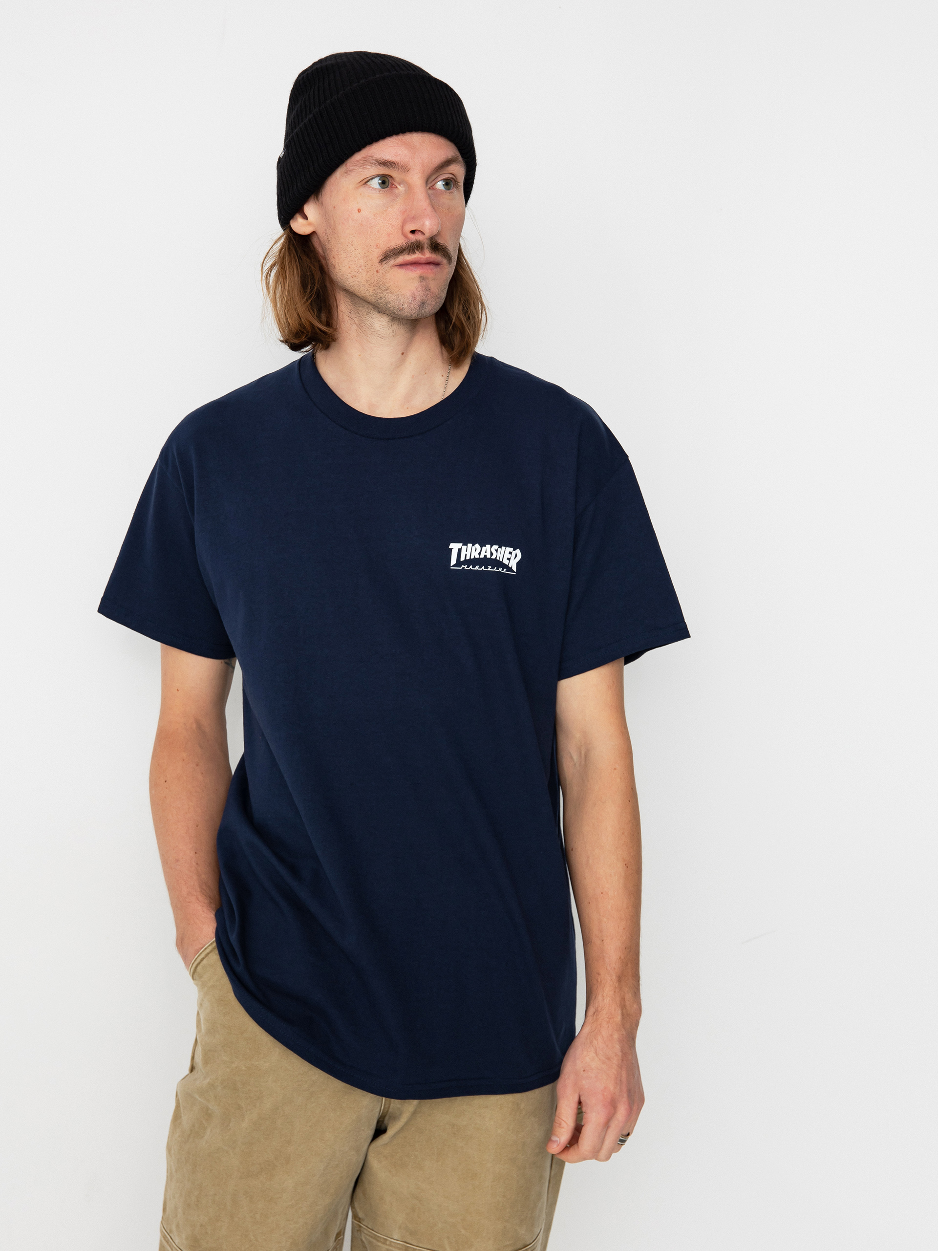 navy thrasher shirt