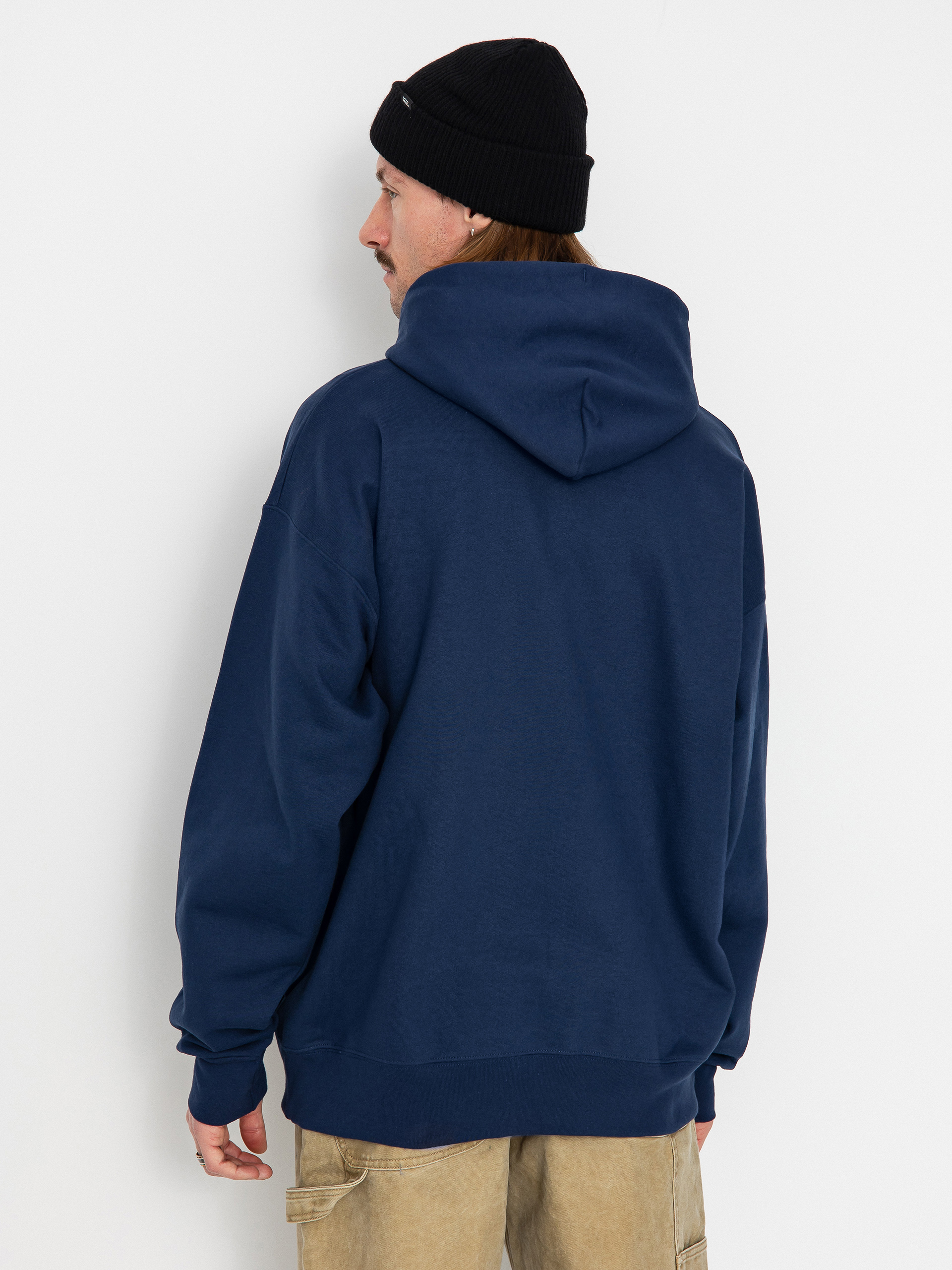 Thrasher Cover Logo HD Hoodie (navy)