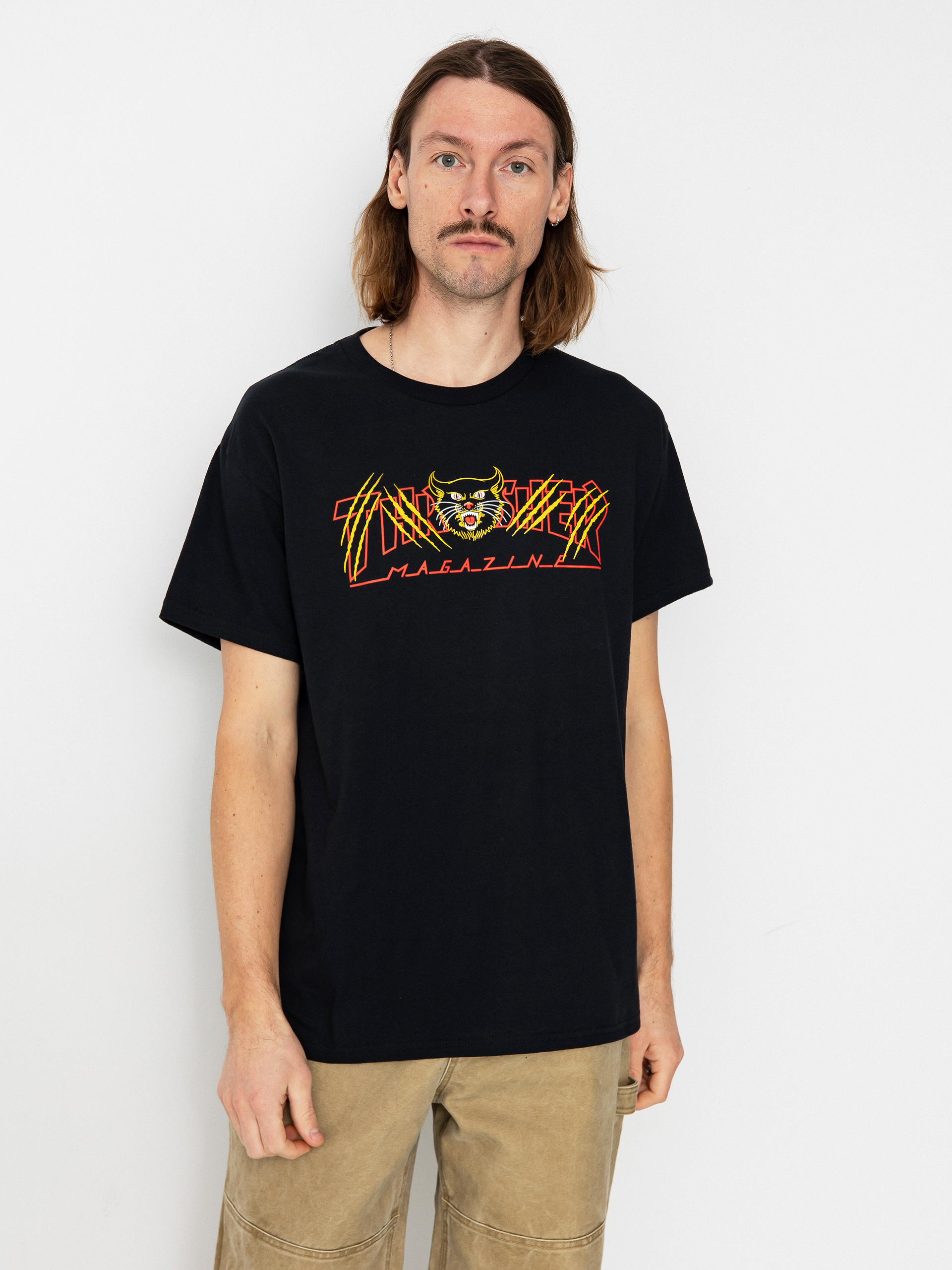 Thrasher Gato T-shirt (black)