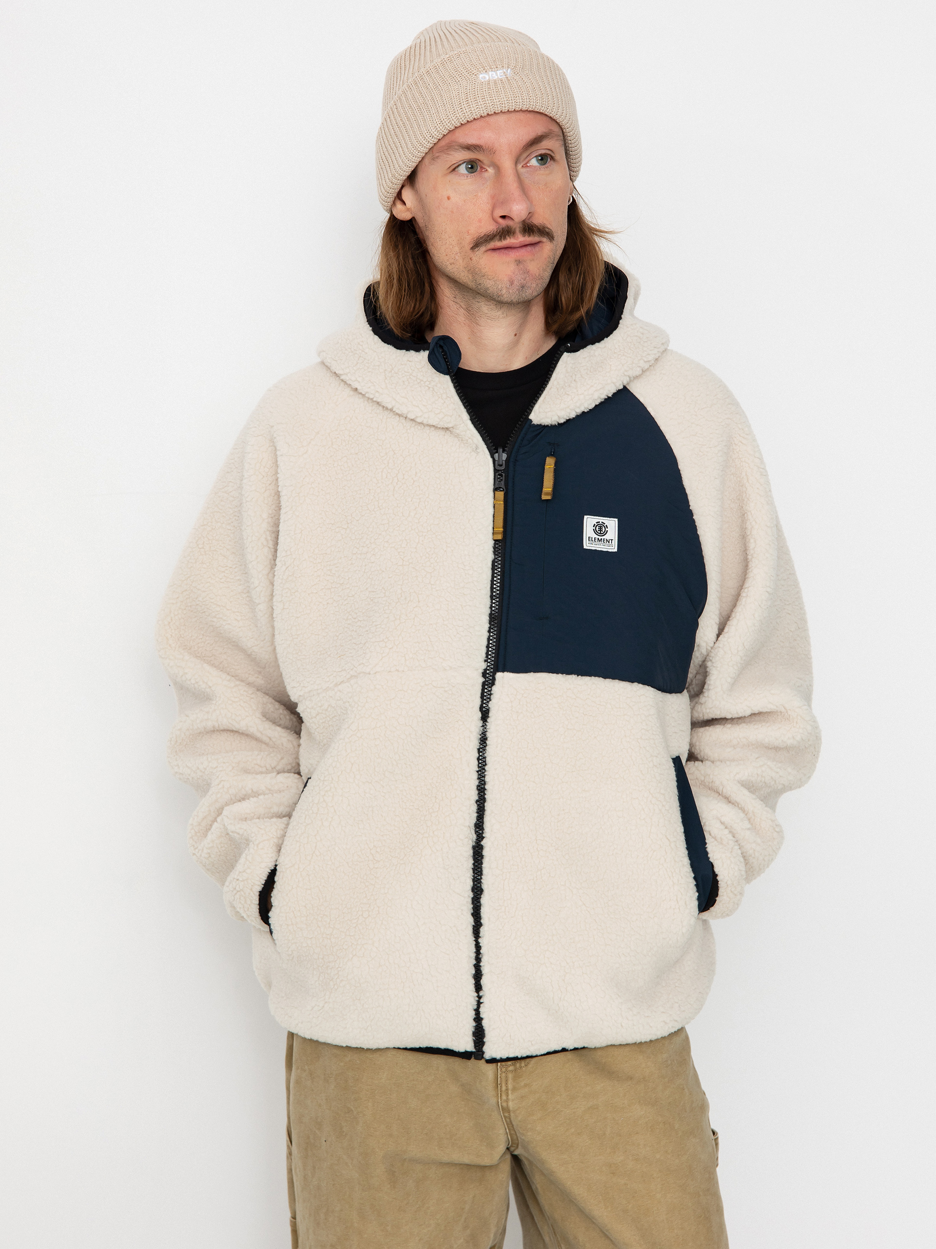 Element Wolfe Sherpa Jacke (natural)