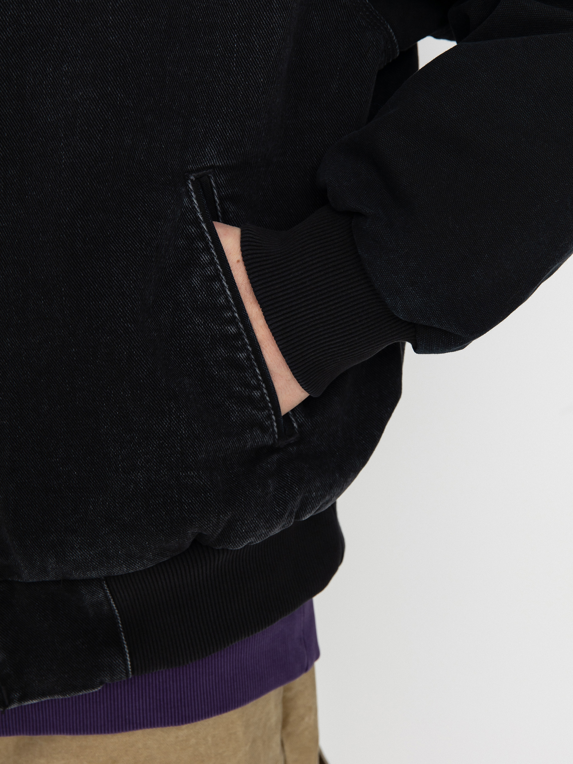 Carhartt WIP Paxon Bomber Jacket (black/black)