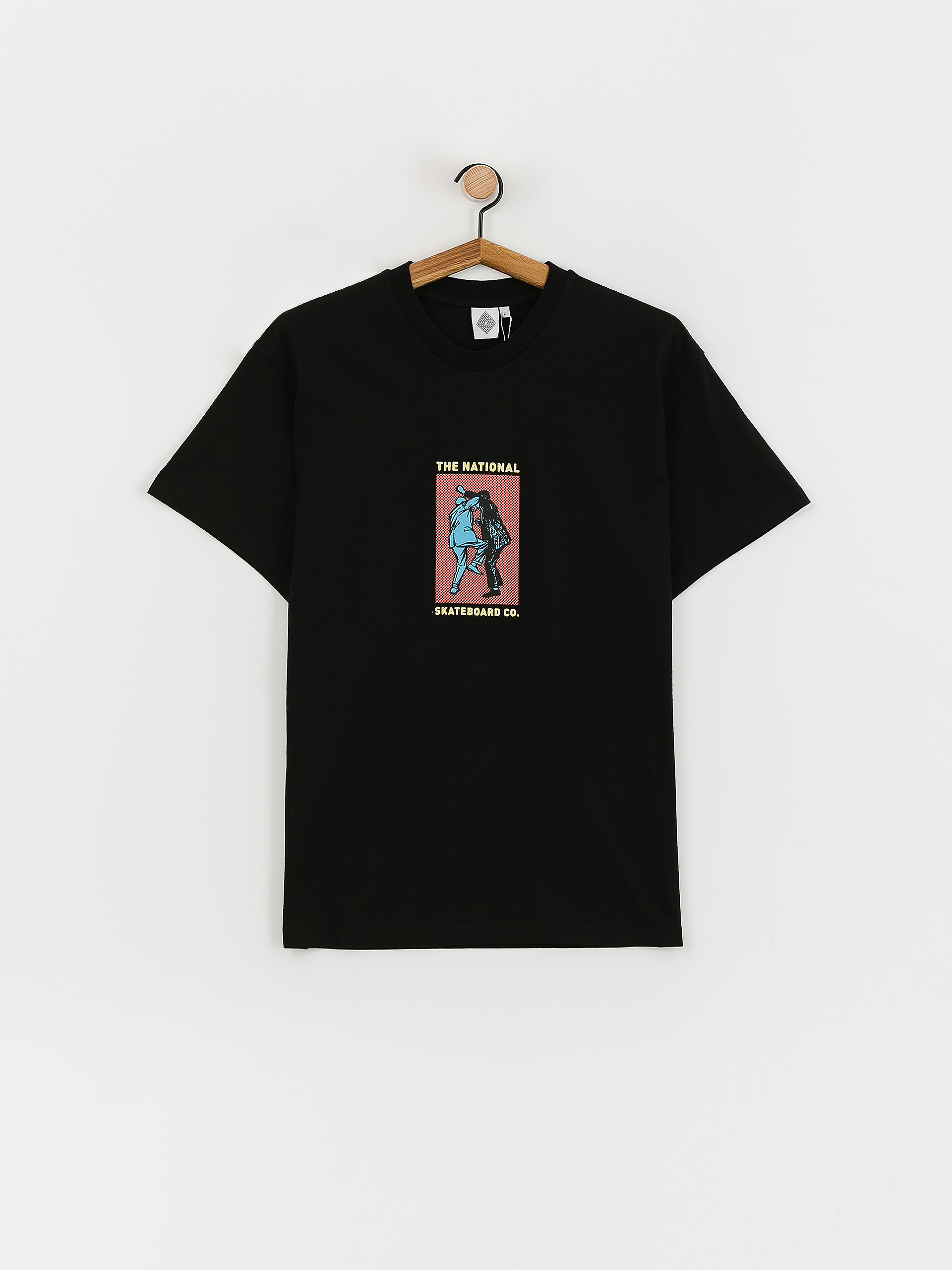 The National Skateboard Co Office Politics Prizefight T-Shirt (black)
