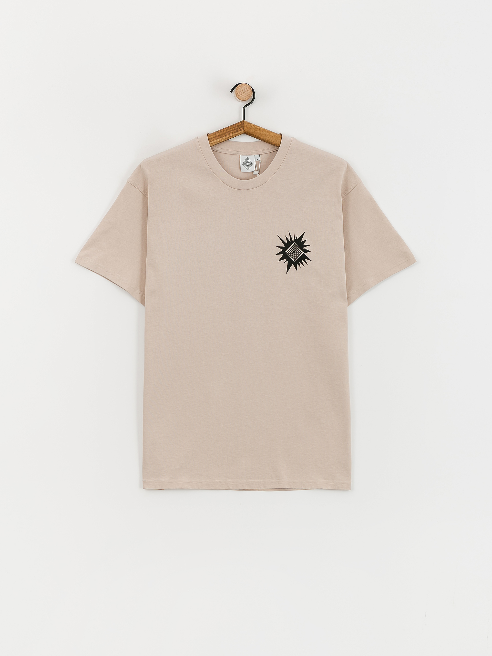 The National Skateboard Co Office Politics Logo T-Shirt (sand)