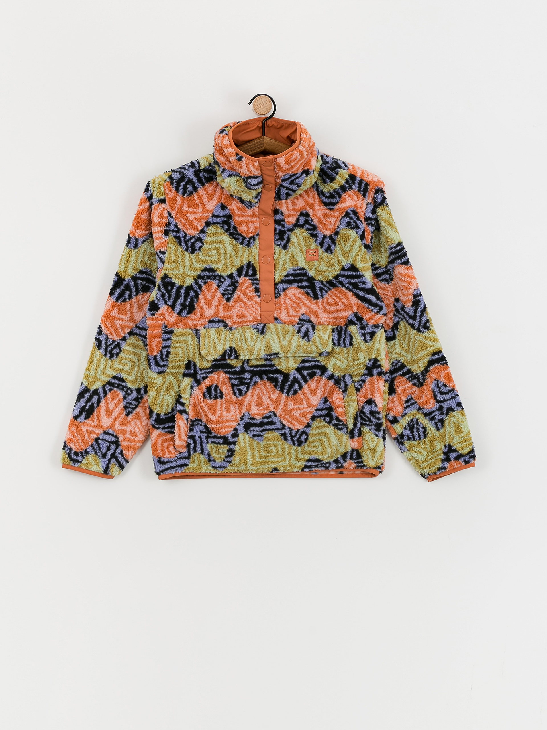 Womens Billabong Switchback Fleece (cosmic blue)