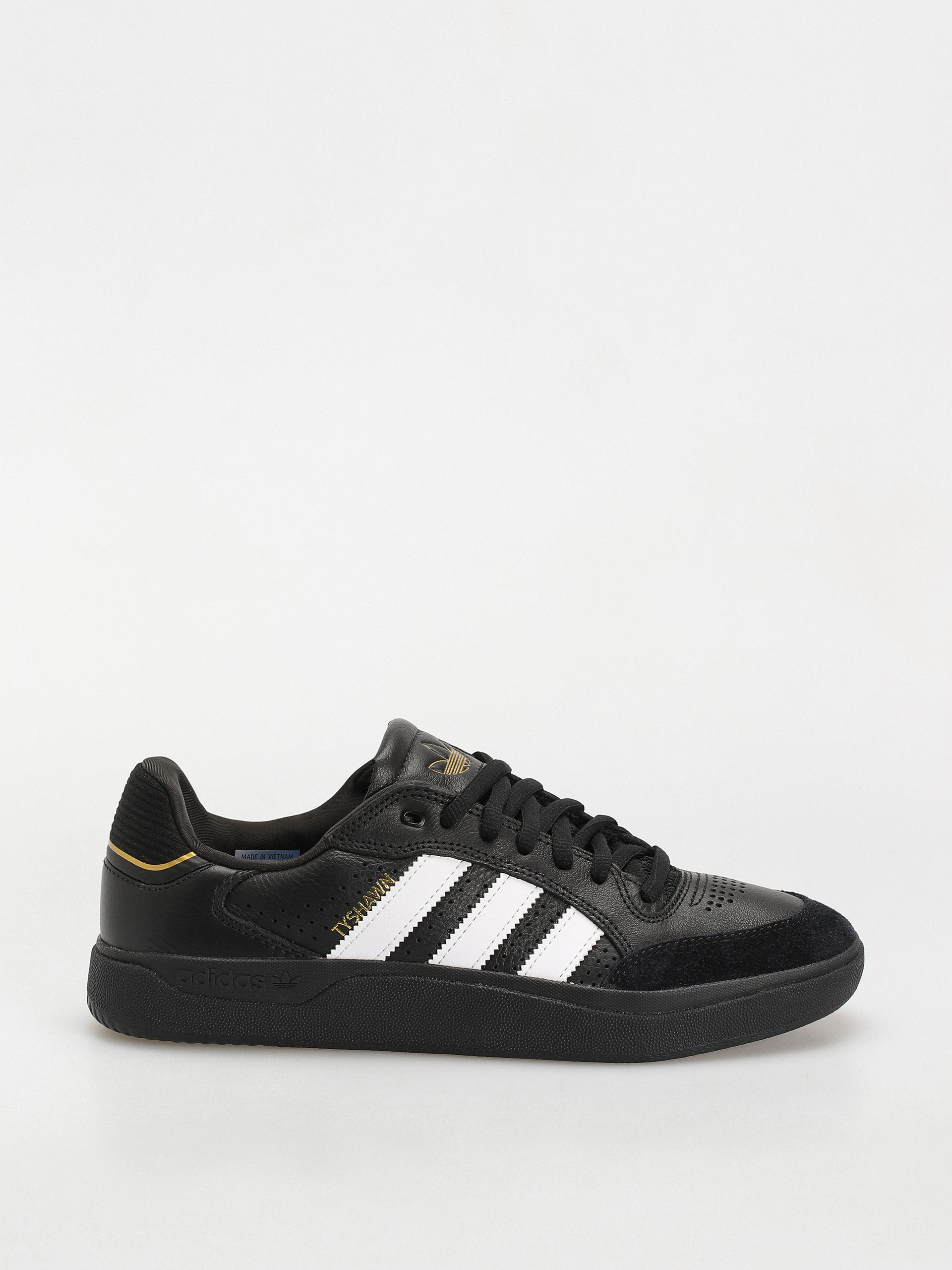 adidas gazelle silver green womens Adidas Tyshawn Low Shoes in White/Gold