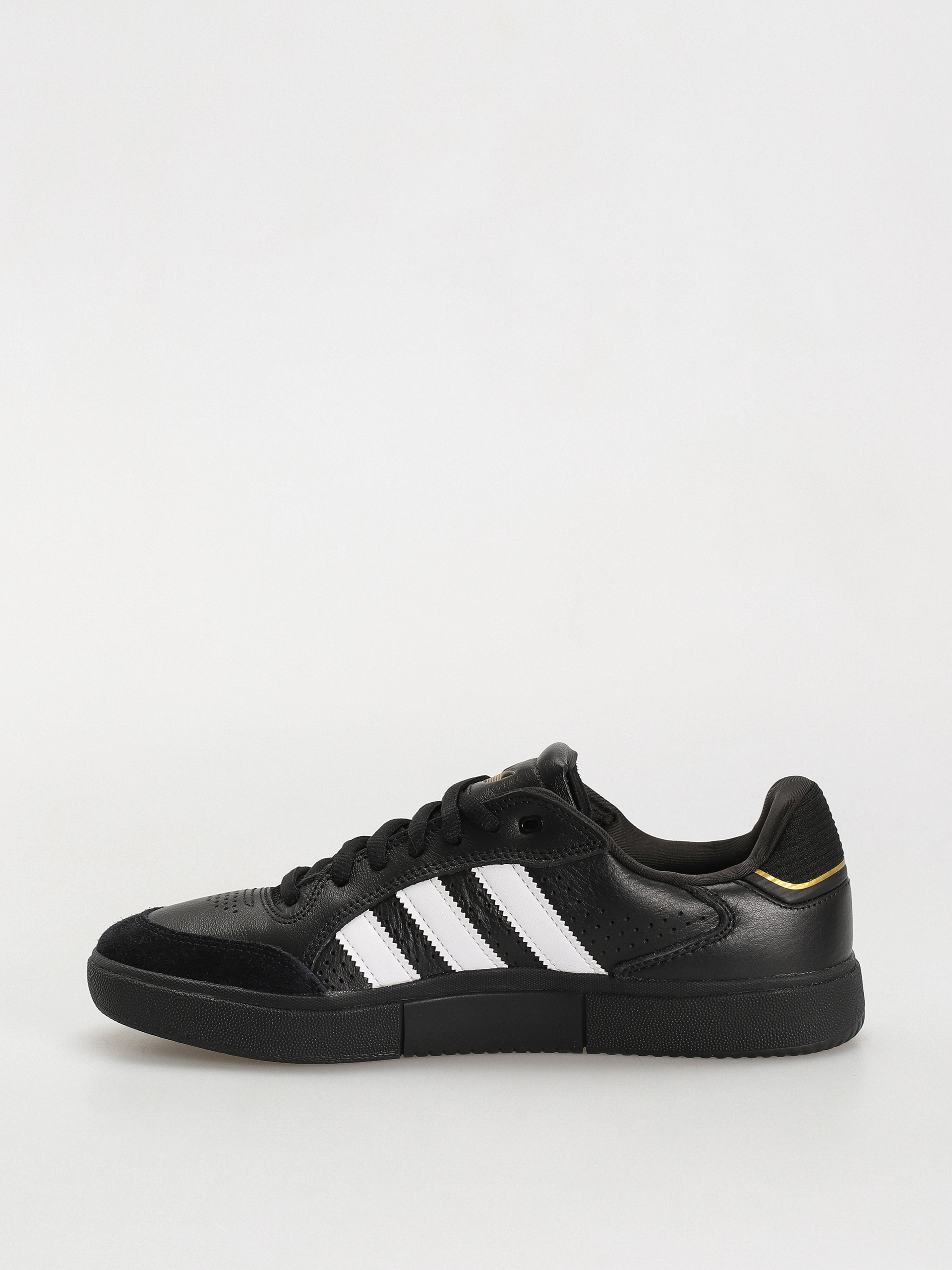 adidas Tyshawn Low Schuhe (cblack/ftwwht/goldmt)