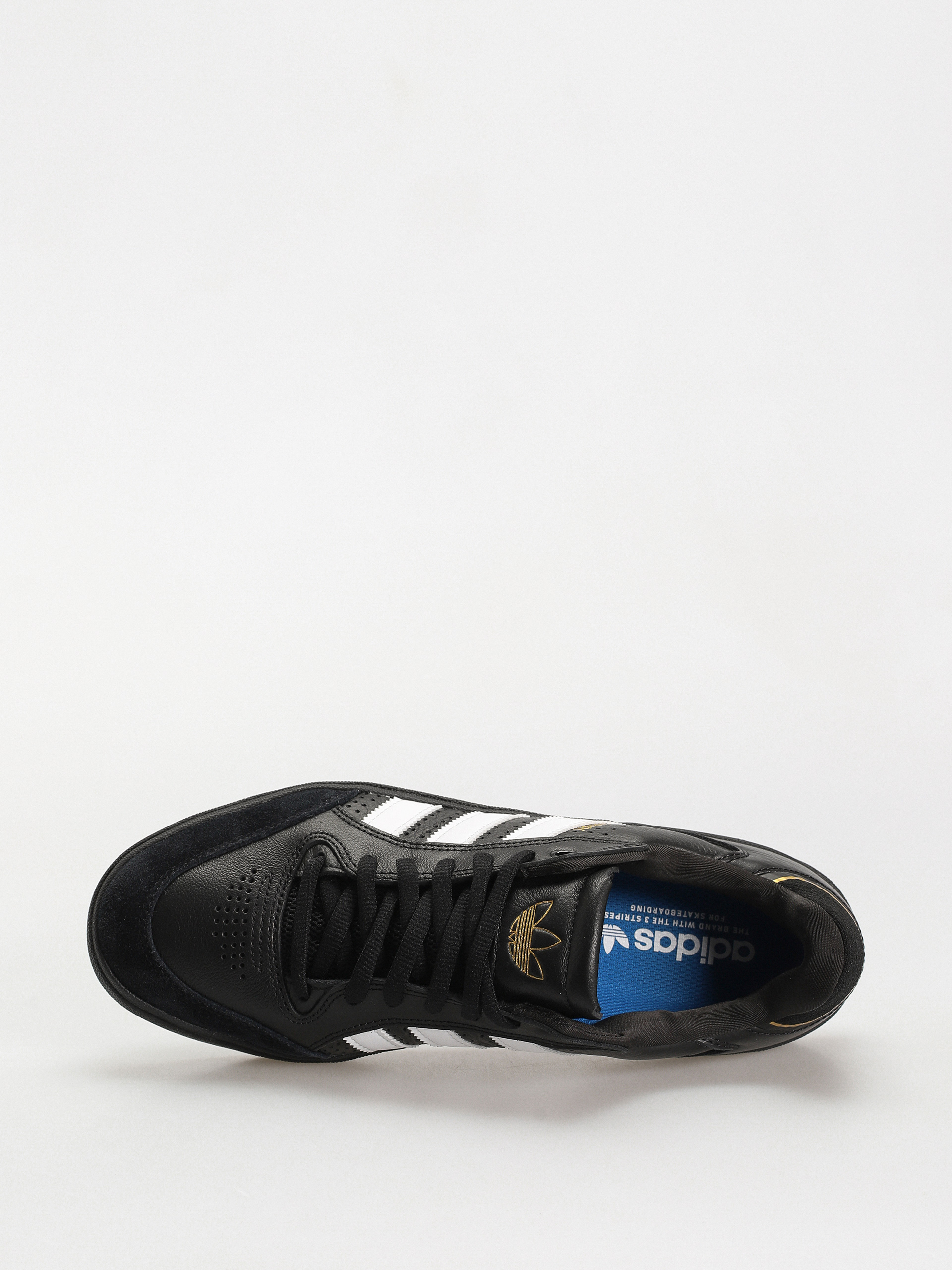 adidas Tyshawn Low Schuhe (cblack/ftwwht/goldmt)
