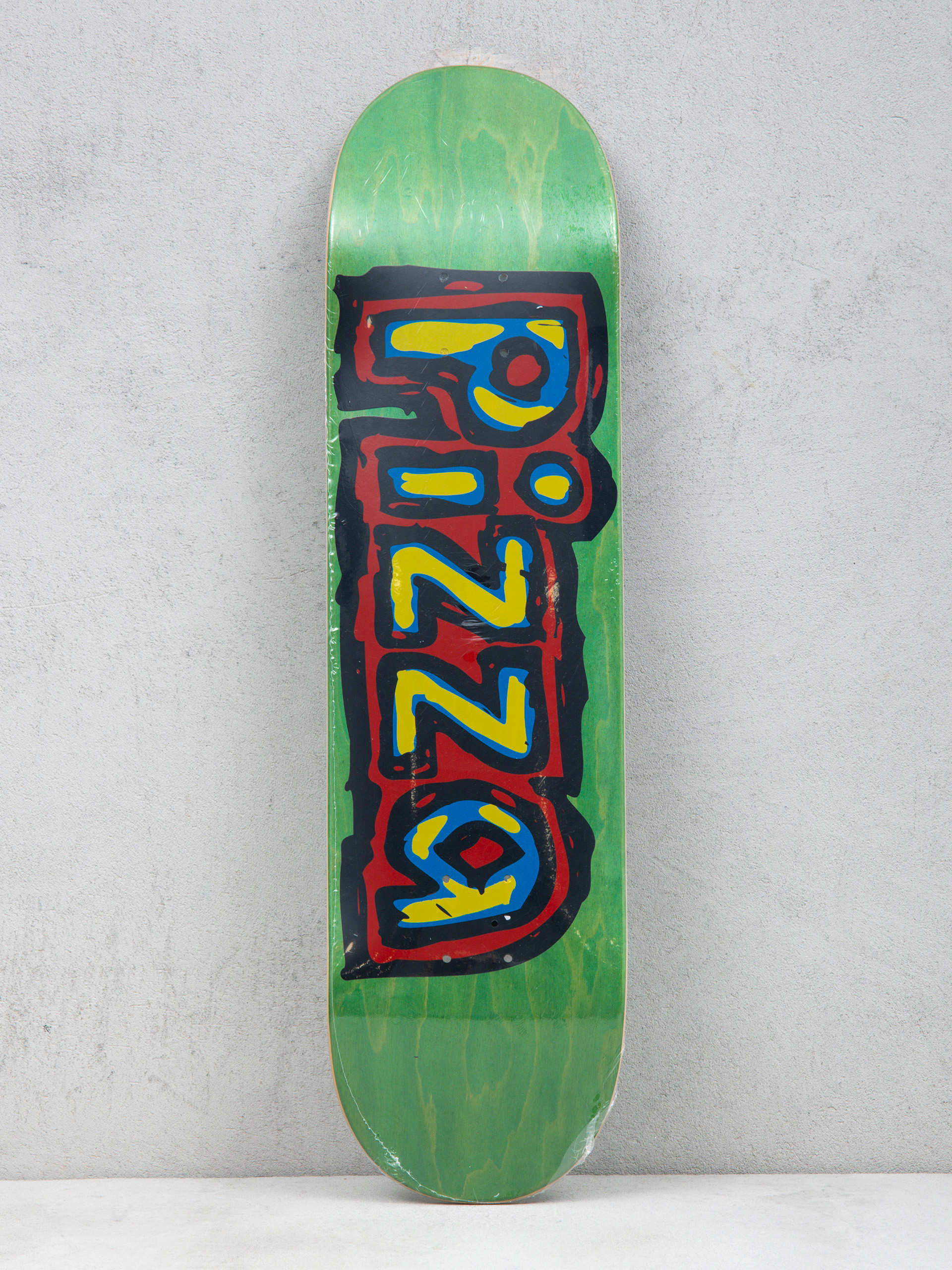 Pizza Skateboards Pizla Deck (green/pink/blue)