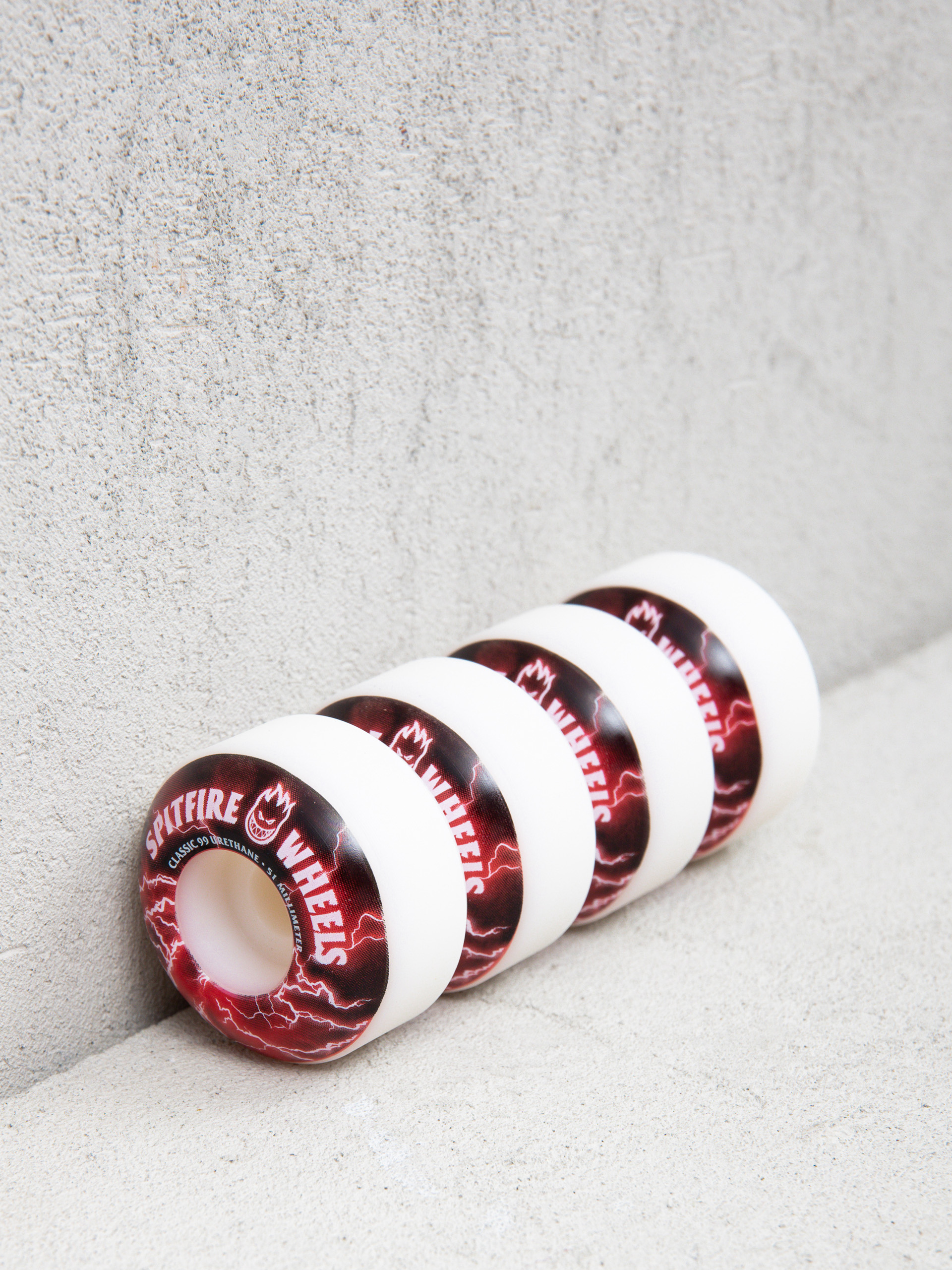 Spitfire Classic 99D Firebolts Bighehad Rollen (white/red)