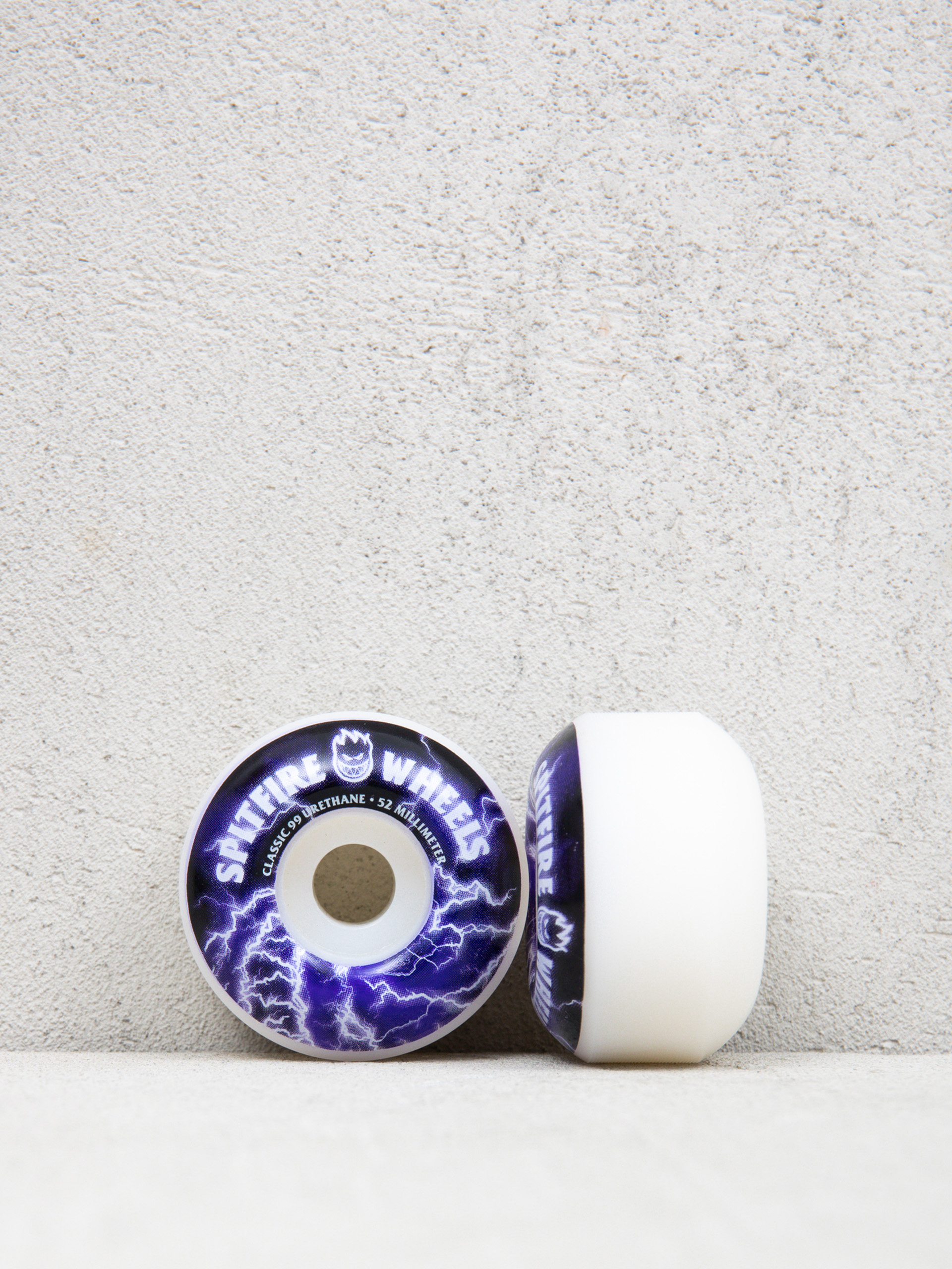 Spitfire Classic 99D Firebolts Bighehad Wheels (white/purple)