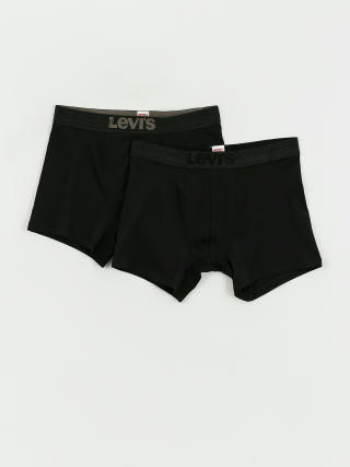 Levi's® Bokserki Melange Wb Boxer Underwear (black)