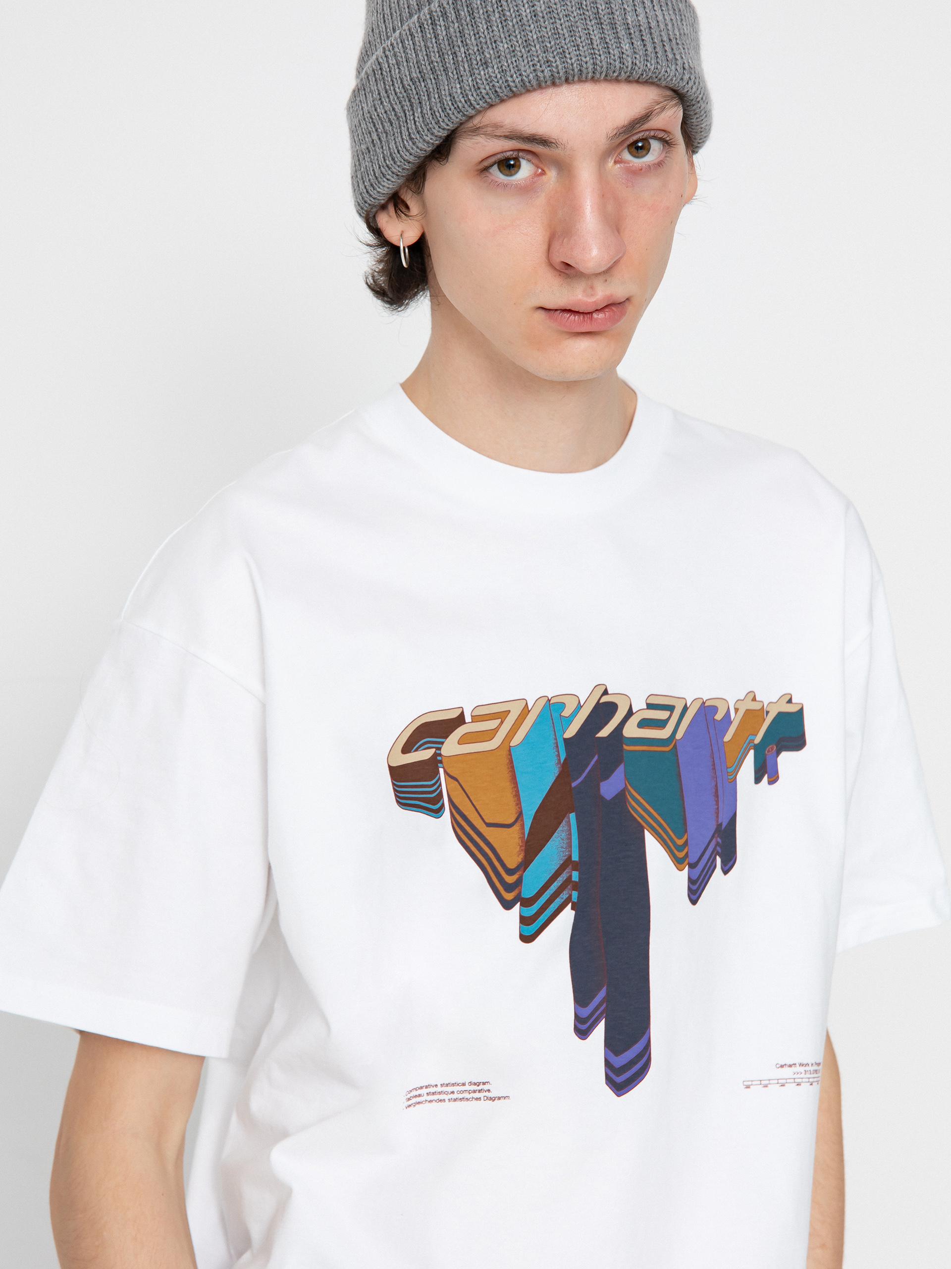 Carhartt WIP Diagram Script T-shirt (white)