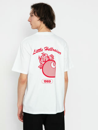 Carhartt WIP Little Hellraiser T-shirt (white/red)