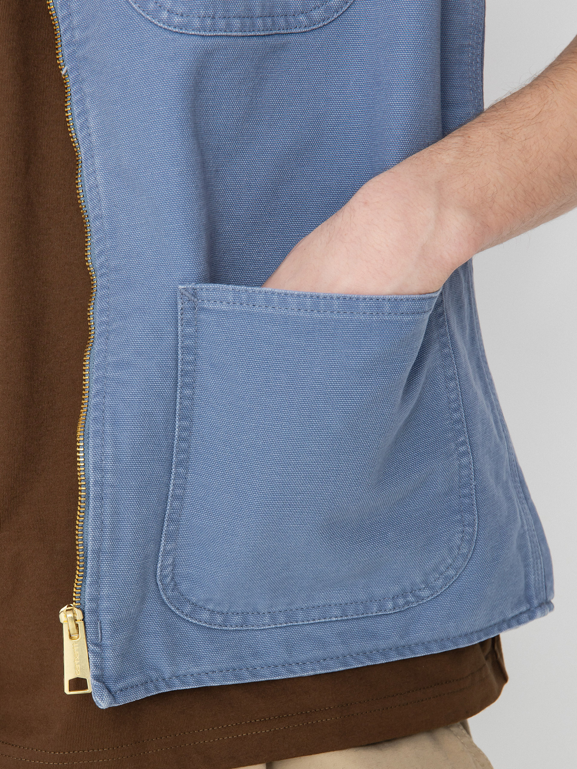 Carhartt WIP Arbor Vest - blue (bay blue)