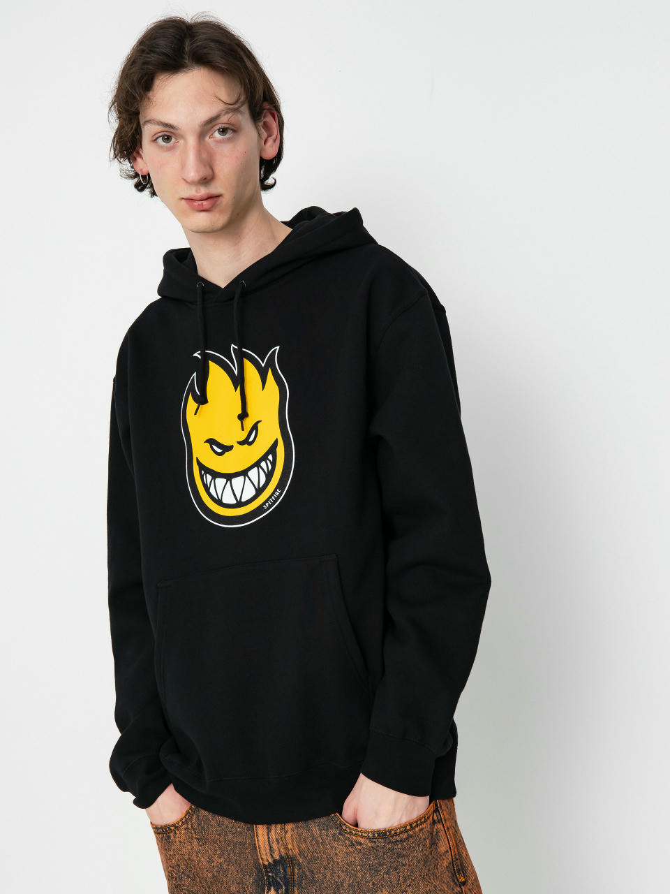 Spitfire Bighead Fill HD Hoodie (black/gold)