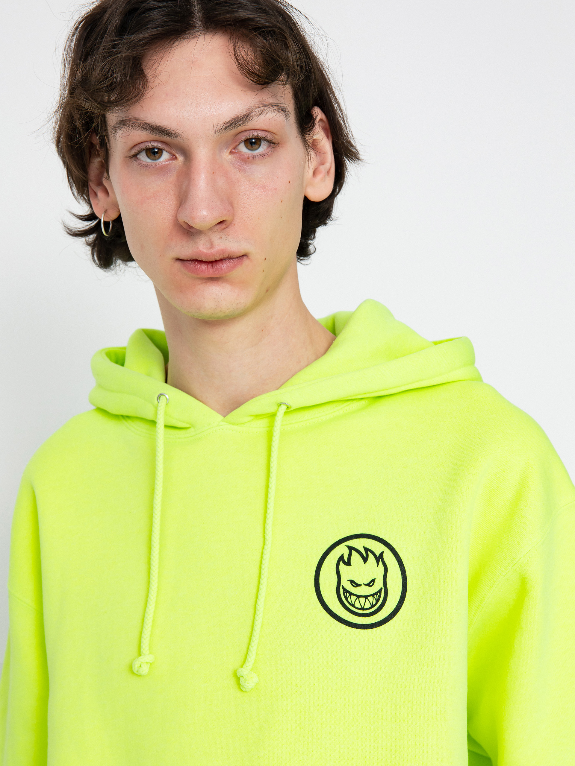 Spitfire Swrld Cls HD Hoodie (safety yellow)