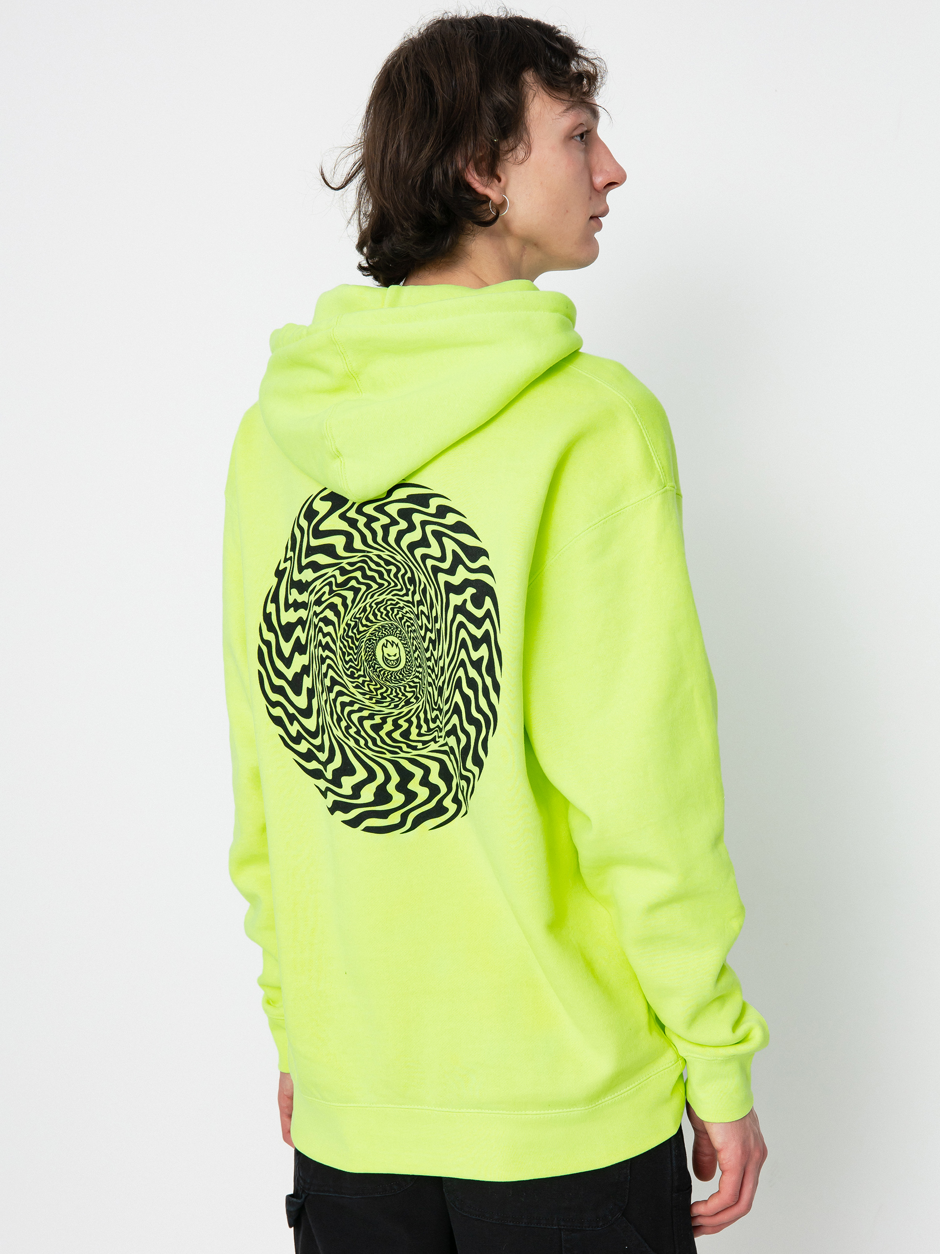 Spitfire Swrld Cls HD Hoodie (safety yellow)