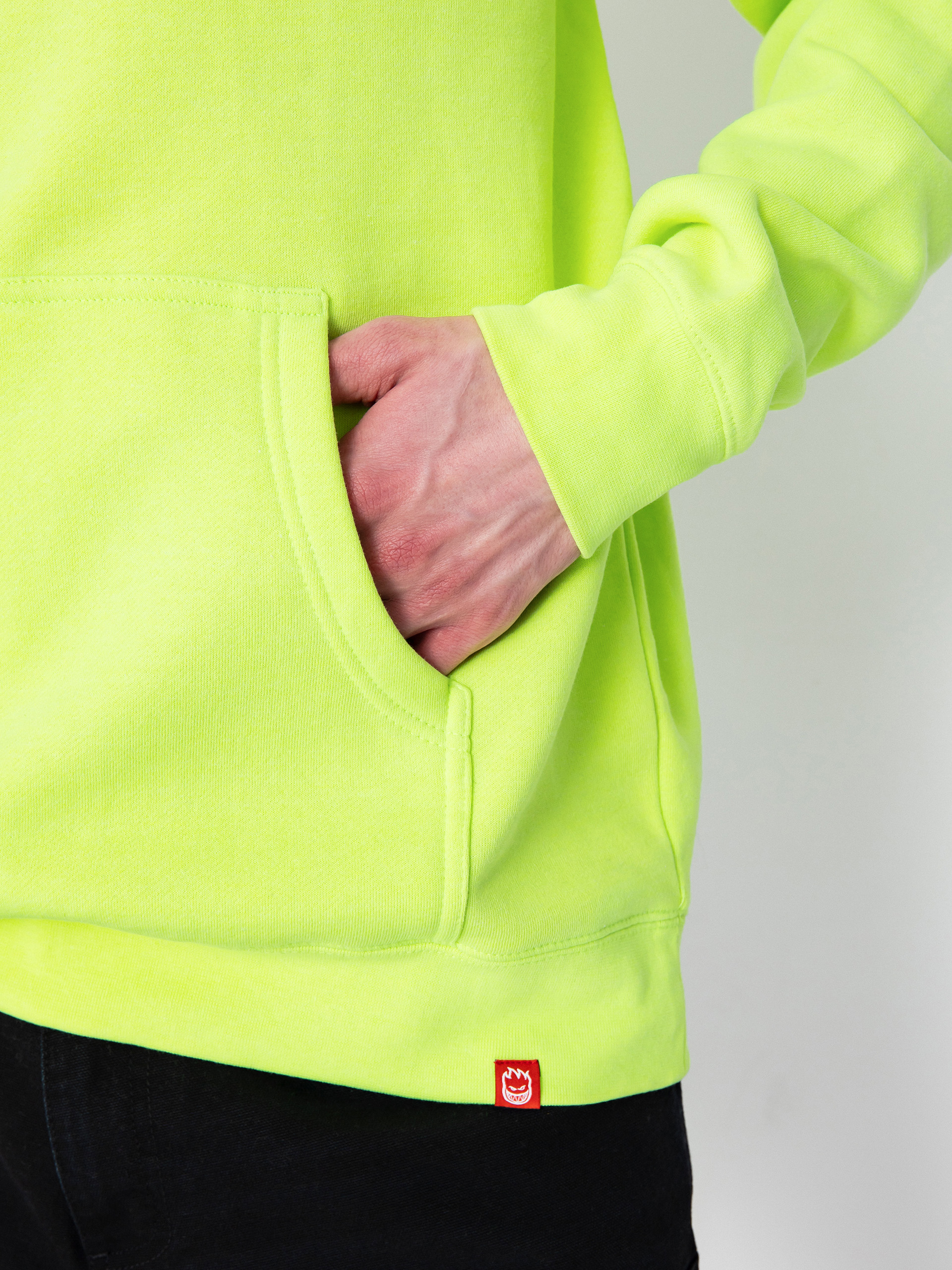 Spitfire Swrld Cls HD Hoodie (safety yellow)