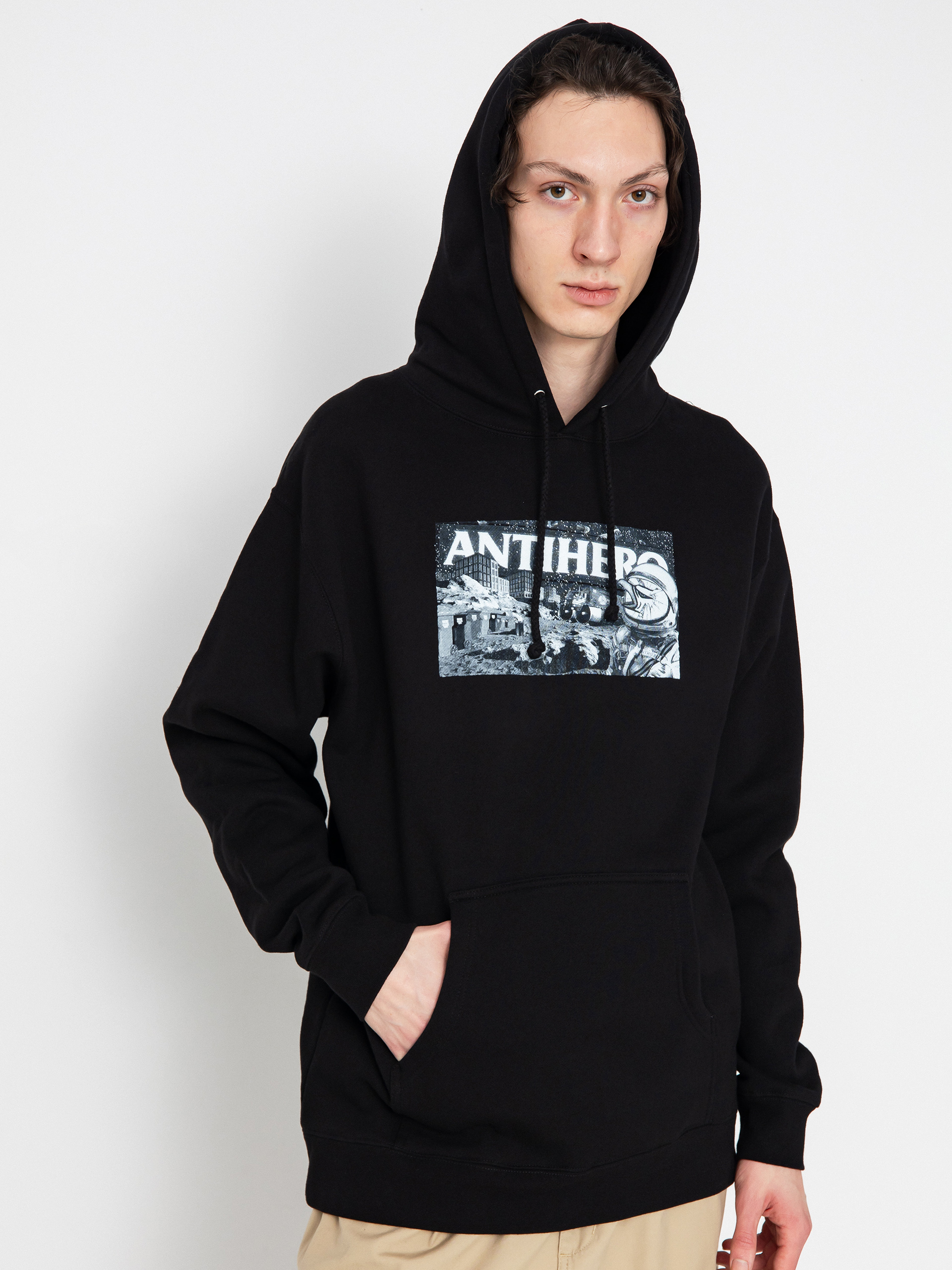 Antihero Space Condo HD Hoodie (black/white)