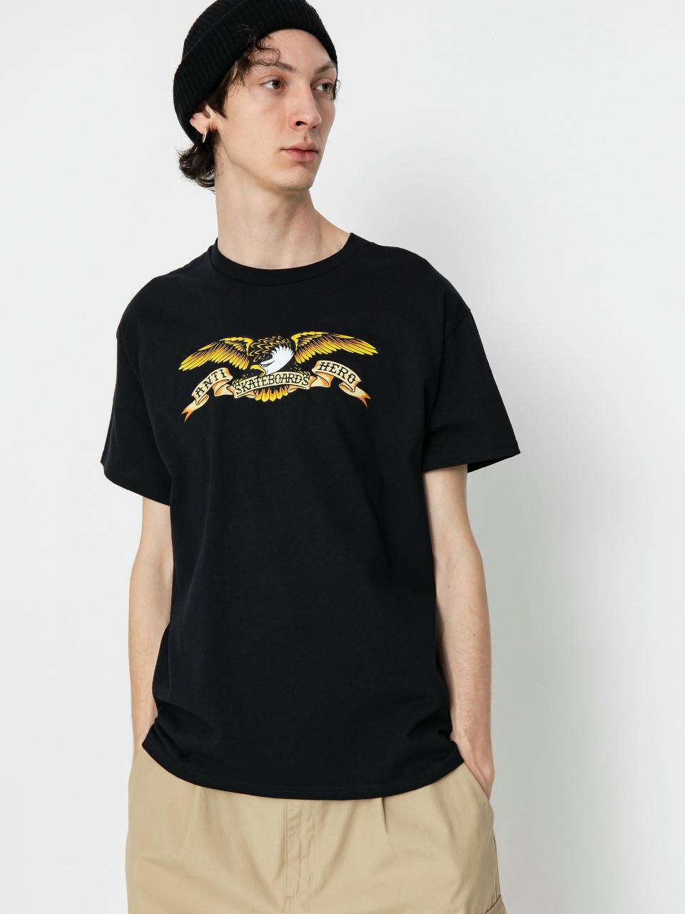 Antihero Eagle T-shirt (black/multi)