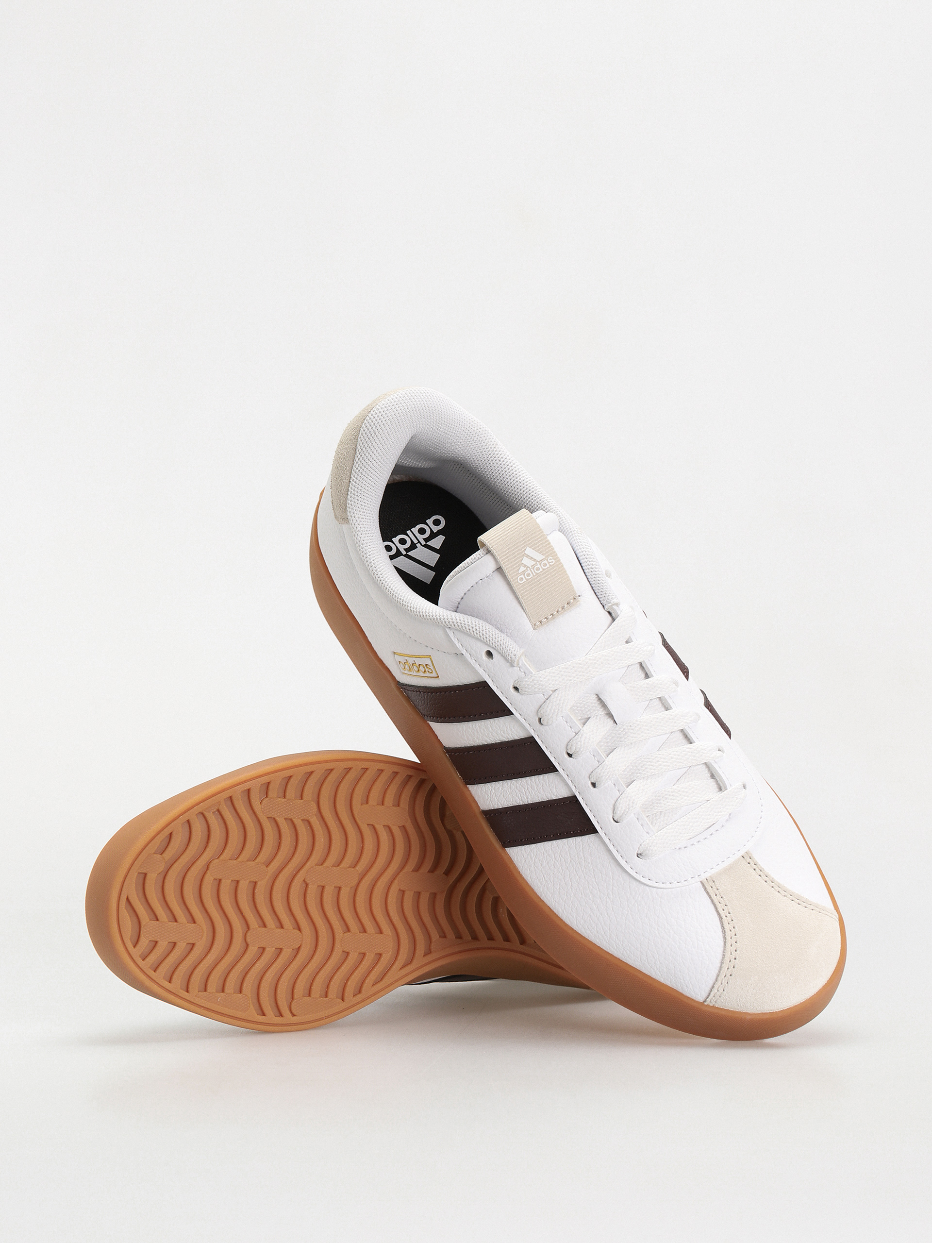 adidas VL Court 3.0 Shoes (ftwwht/shabrn/alumin)