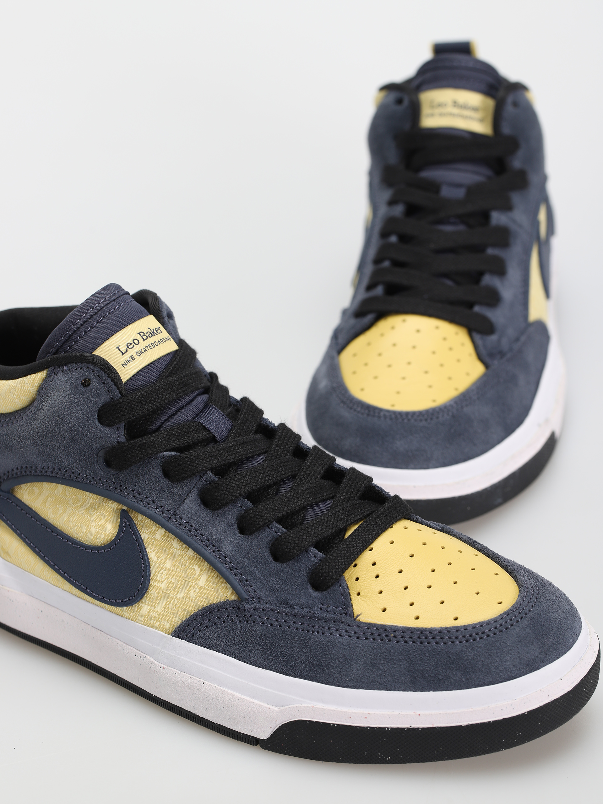 Nike SB React Leo Schuhe (thunder blue/thunder blue saturn gold)