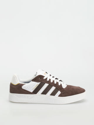 adidas Tyshawn Low Schuhe (brown/ftwwht/goldmt)