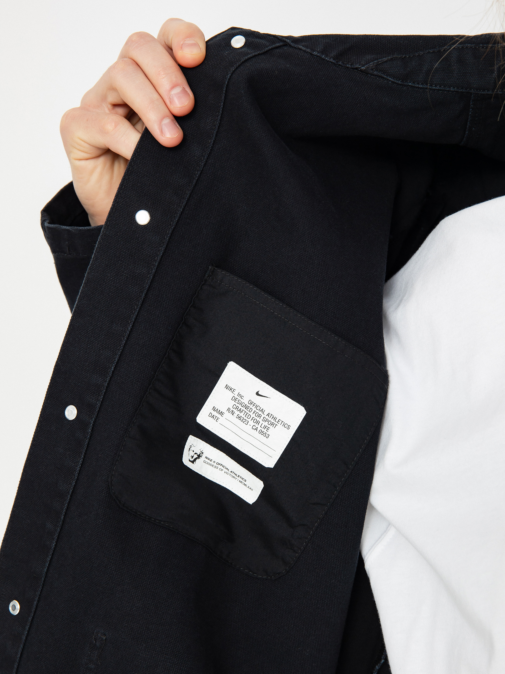 Nike SB Nike Life Hemd (black/black)