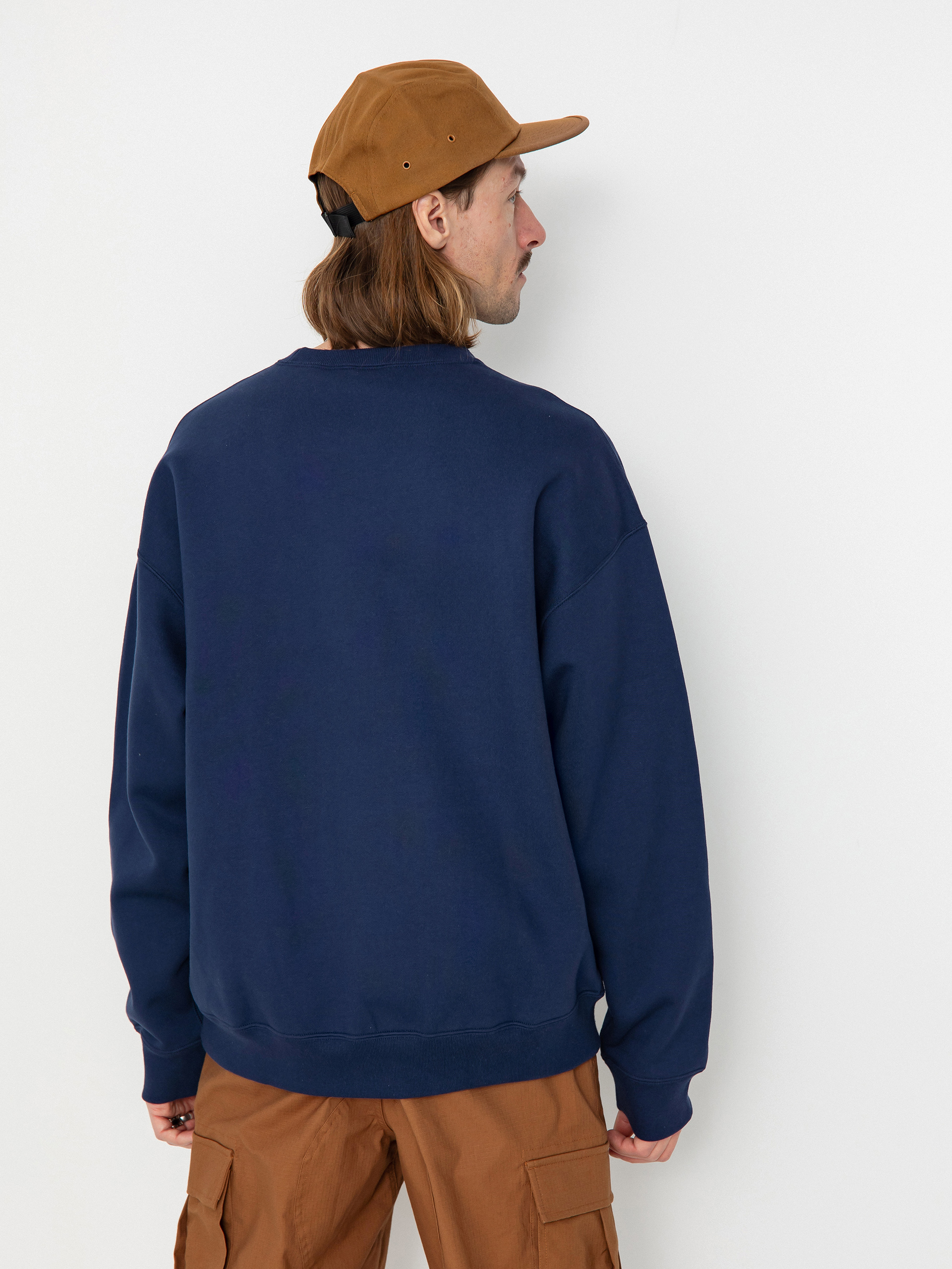 nike navy blue crew neck