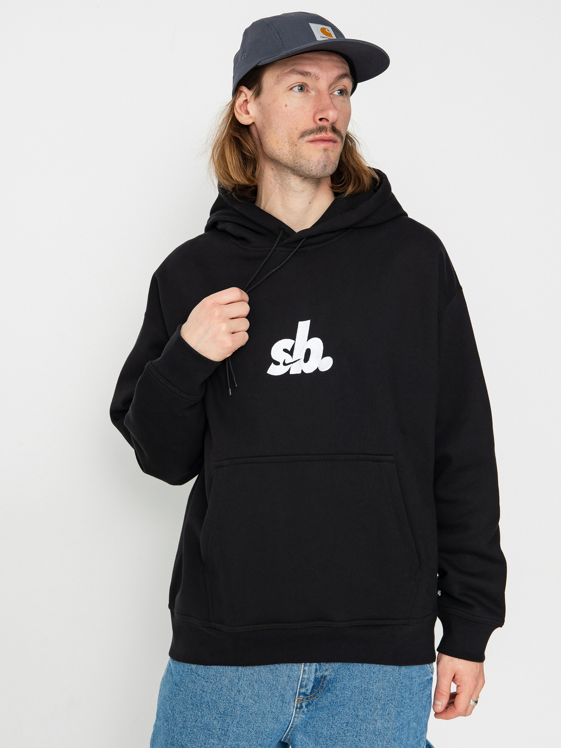 Nike SB Essential HBR HD Hoodie (black/white)