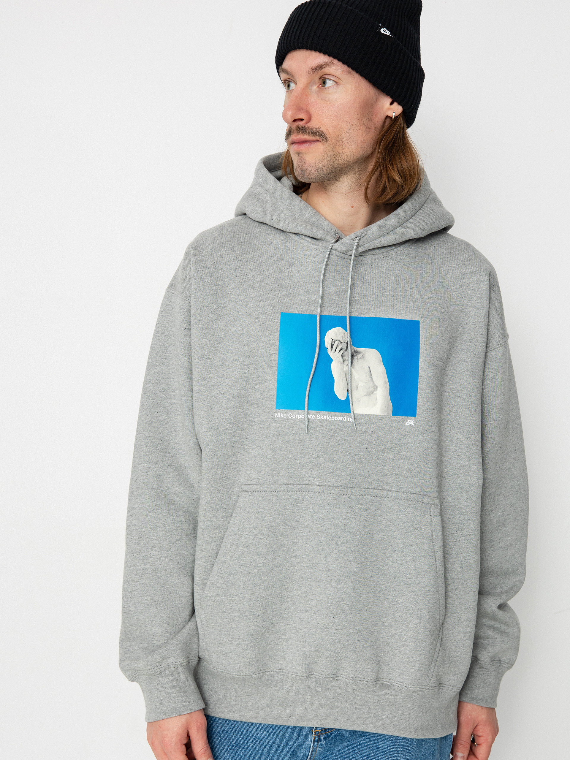Nike SB Frontside Air GX HD Sweatshirt (dk grey heather)