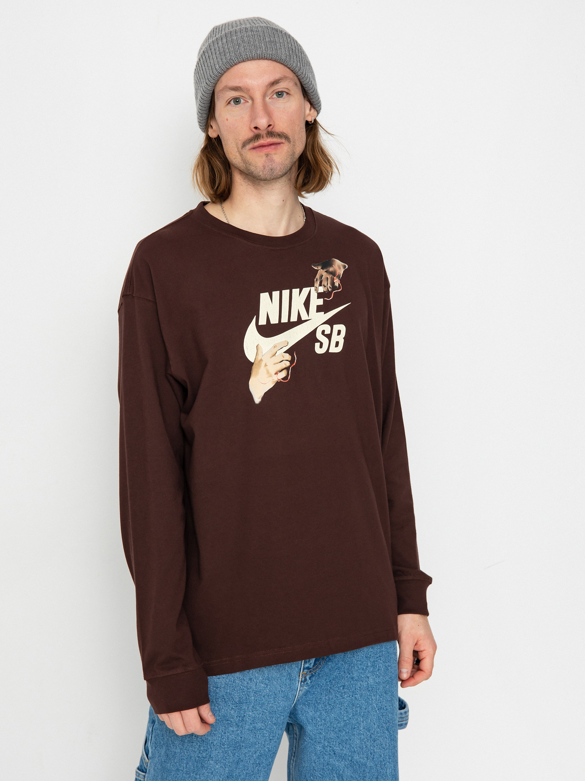 Nike SB City Of Love Longsleeve brown earth