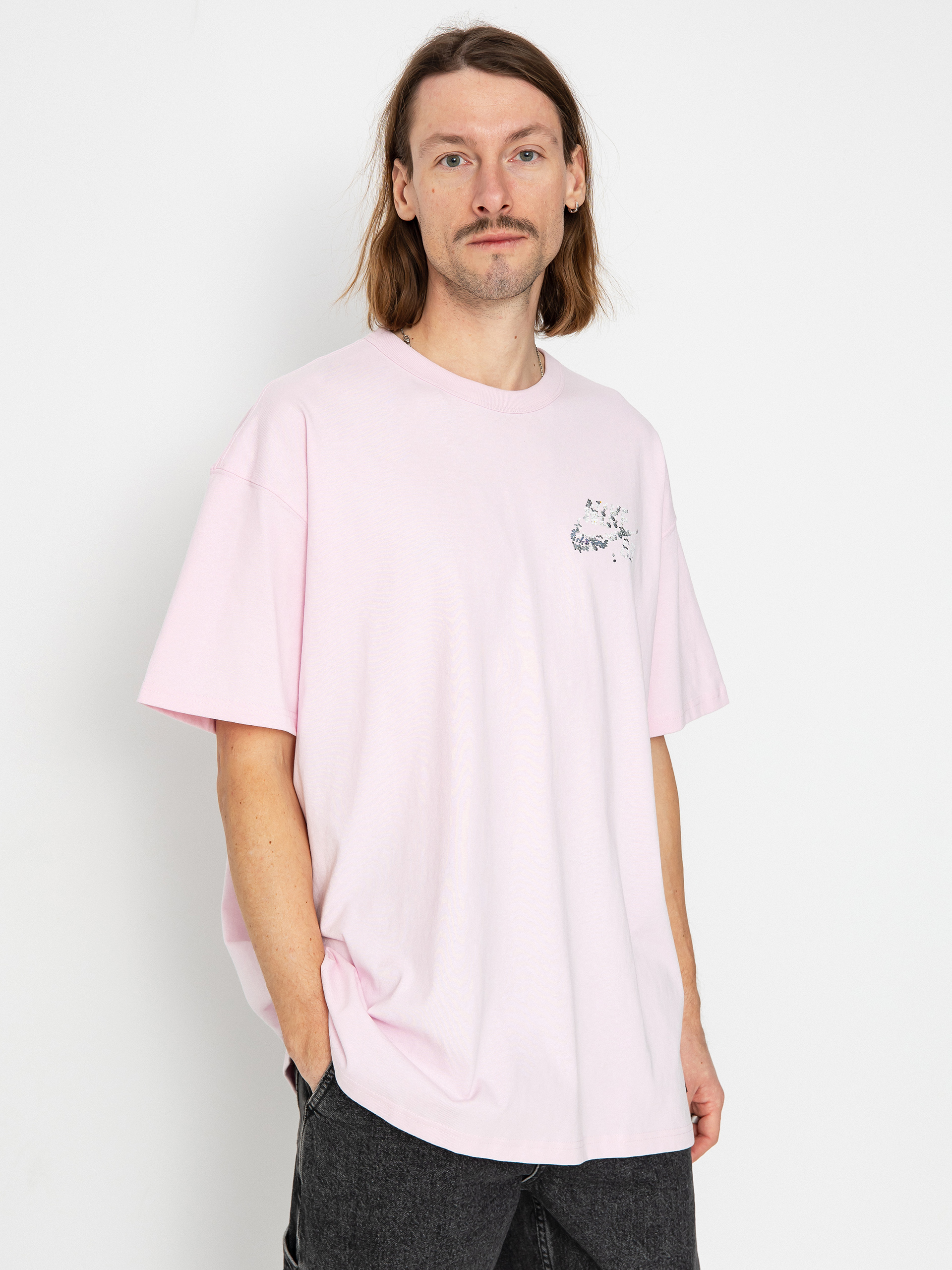 nike pink foam shirt
