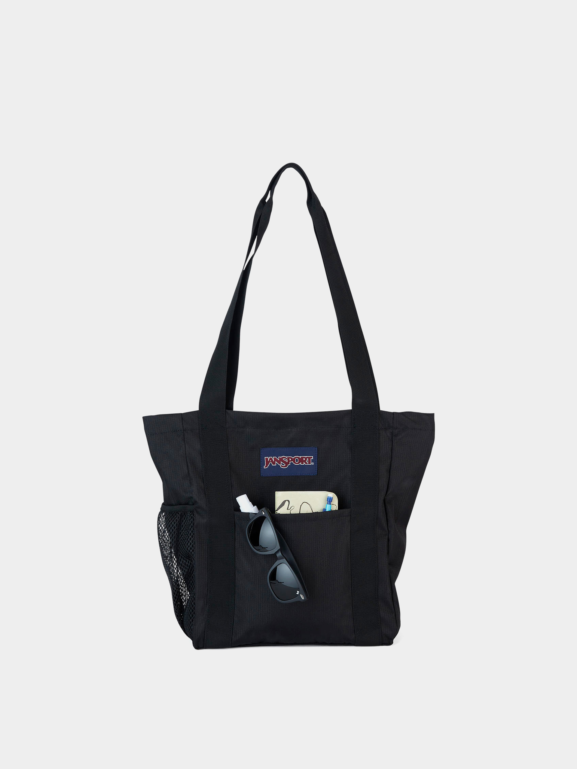JanSport Shopper Tote X Handbag (black mini ripstop)