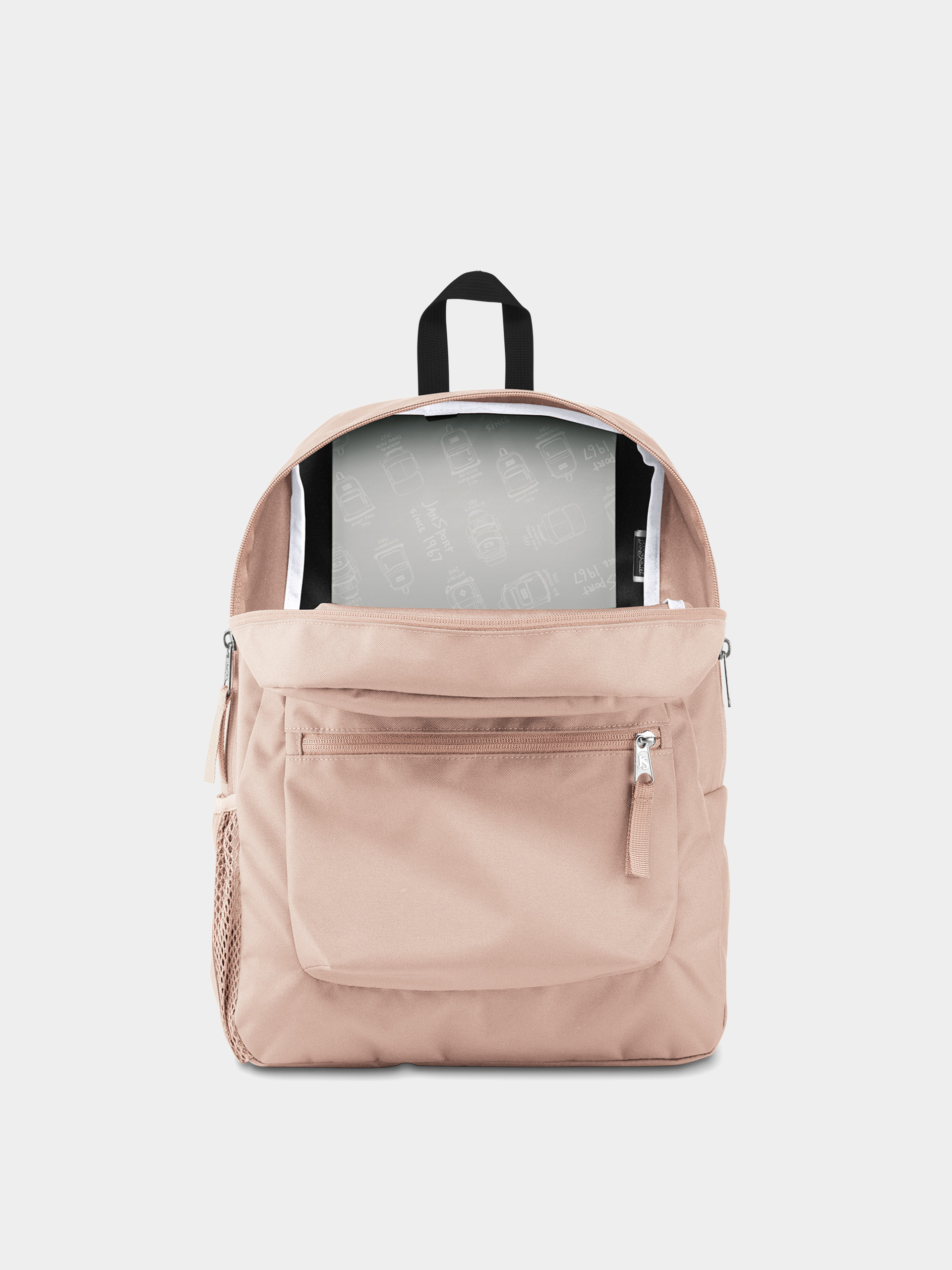 Rose gold outlet jansport backpack