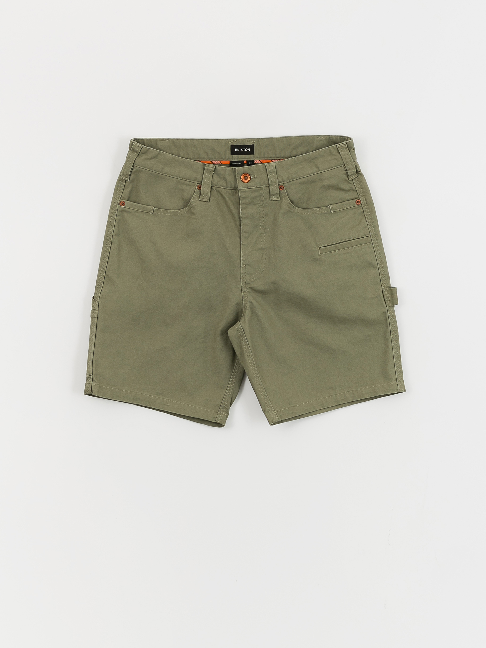 Brixton Builders Carpenter Shorts (olive surplus)