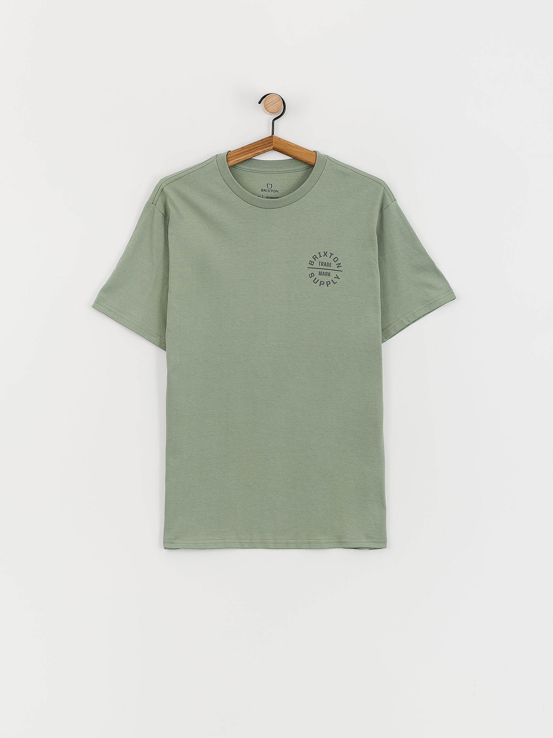 Brixton Oath V Stt T-shirt (chinois green/charcoal)